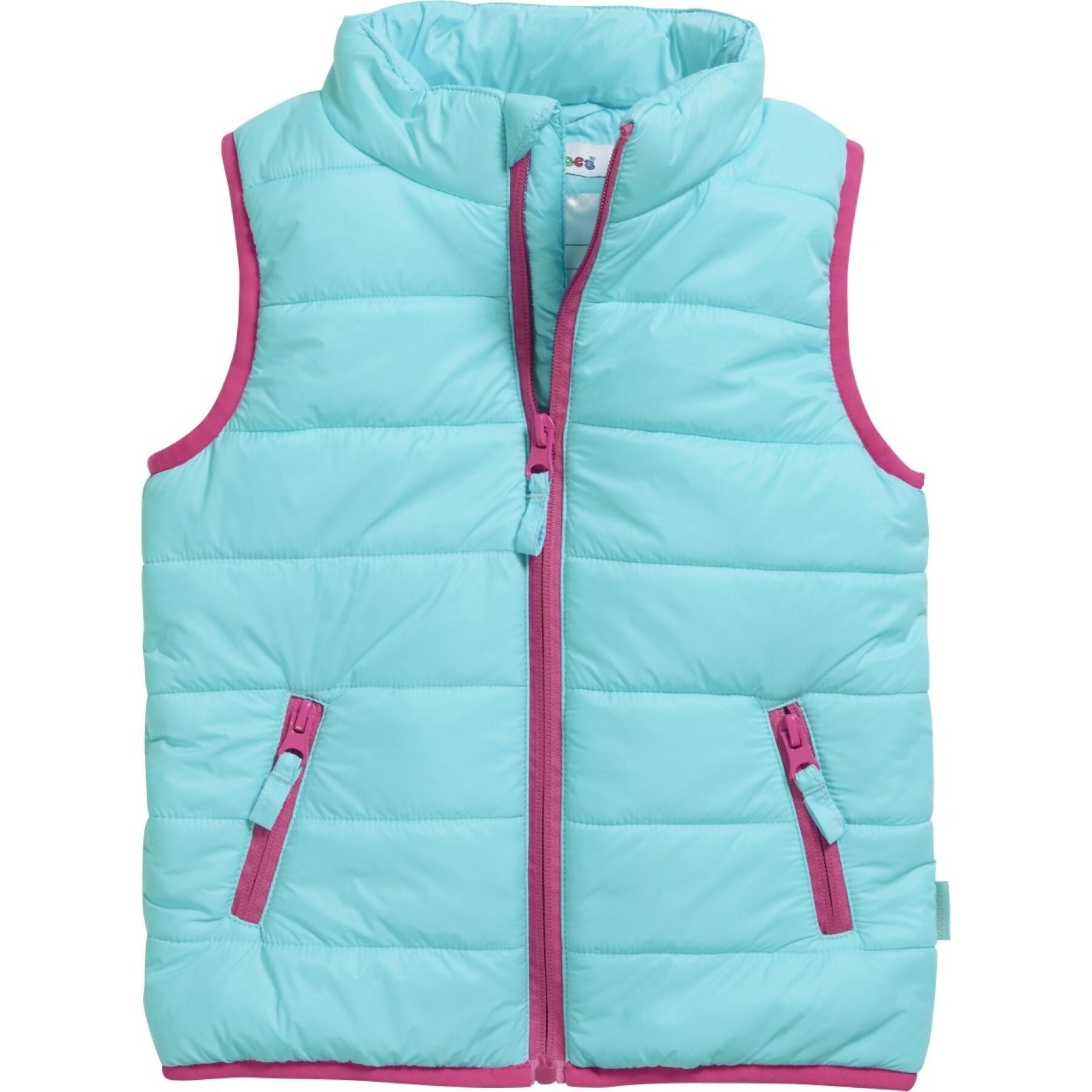 Children's plainQuilted Sleeveless Puffer Jacket Playshoes