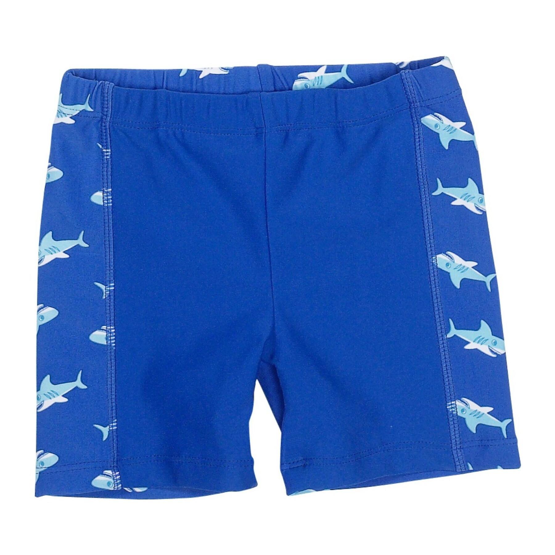 Children's swim shorts with uv protection Playshoes Shark