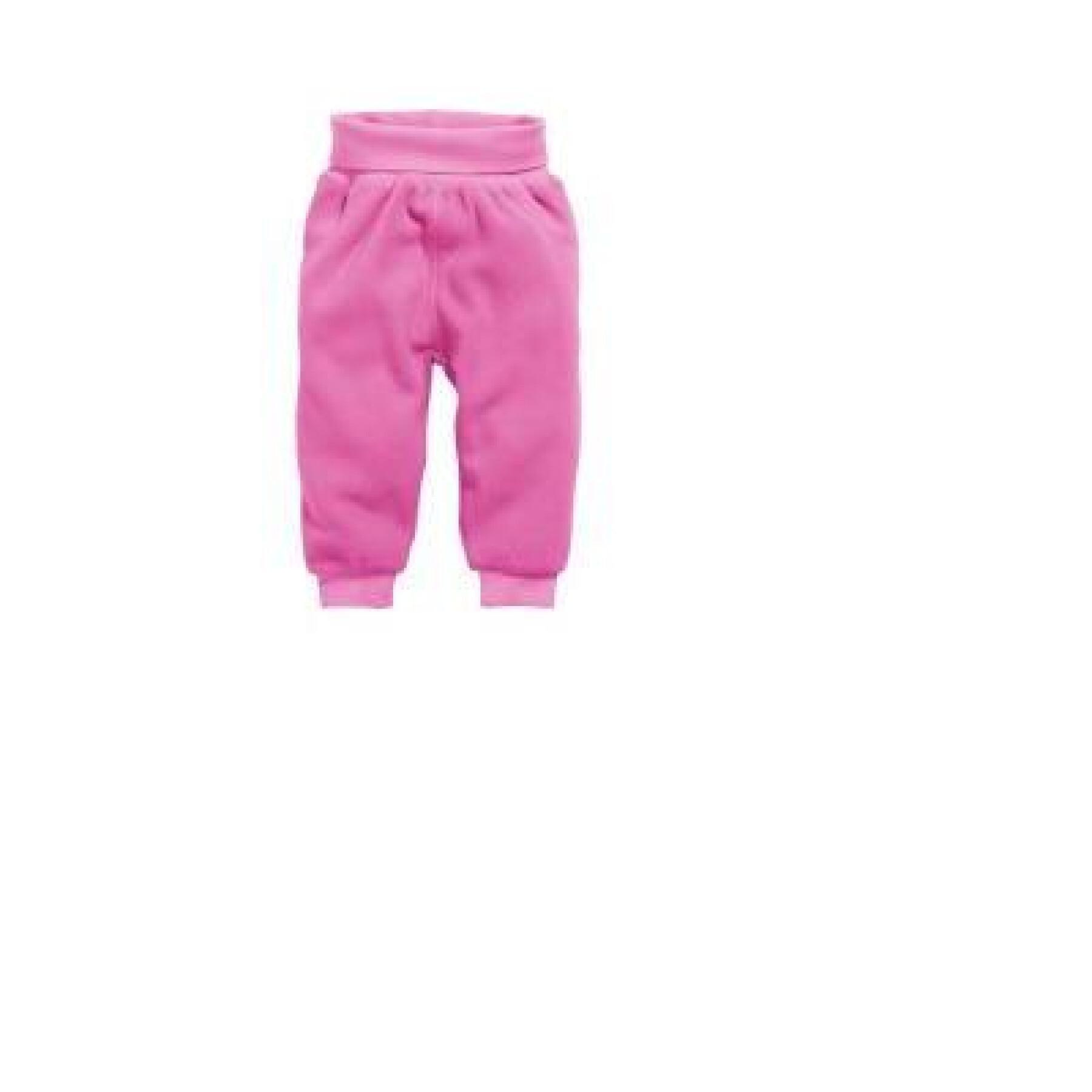 Puffy fleece jogging suit with baby knit cuffs Playshoes
