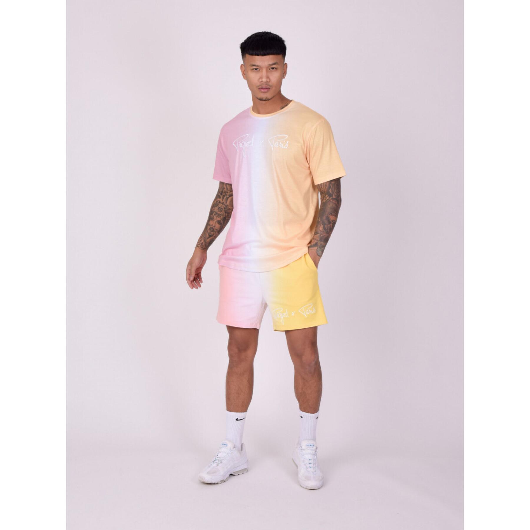 Two-tone gradient shorts Project X Paris