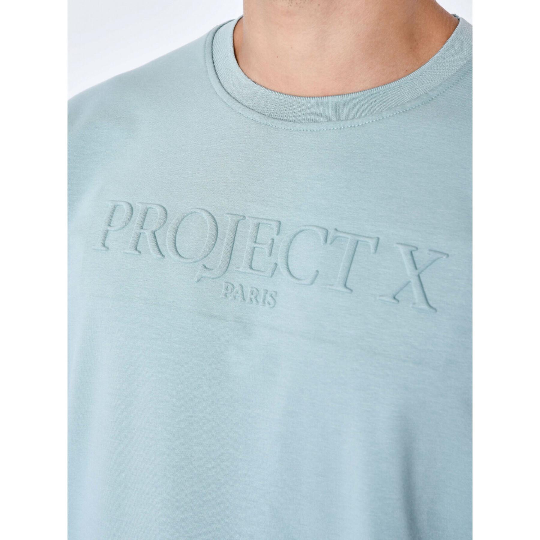 Embossed T-shirt Project X Paris