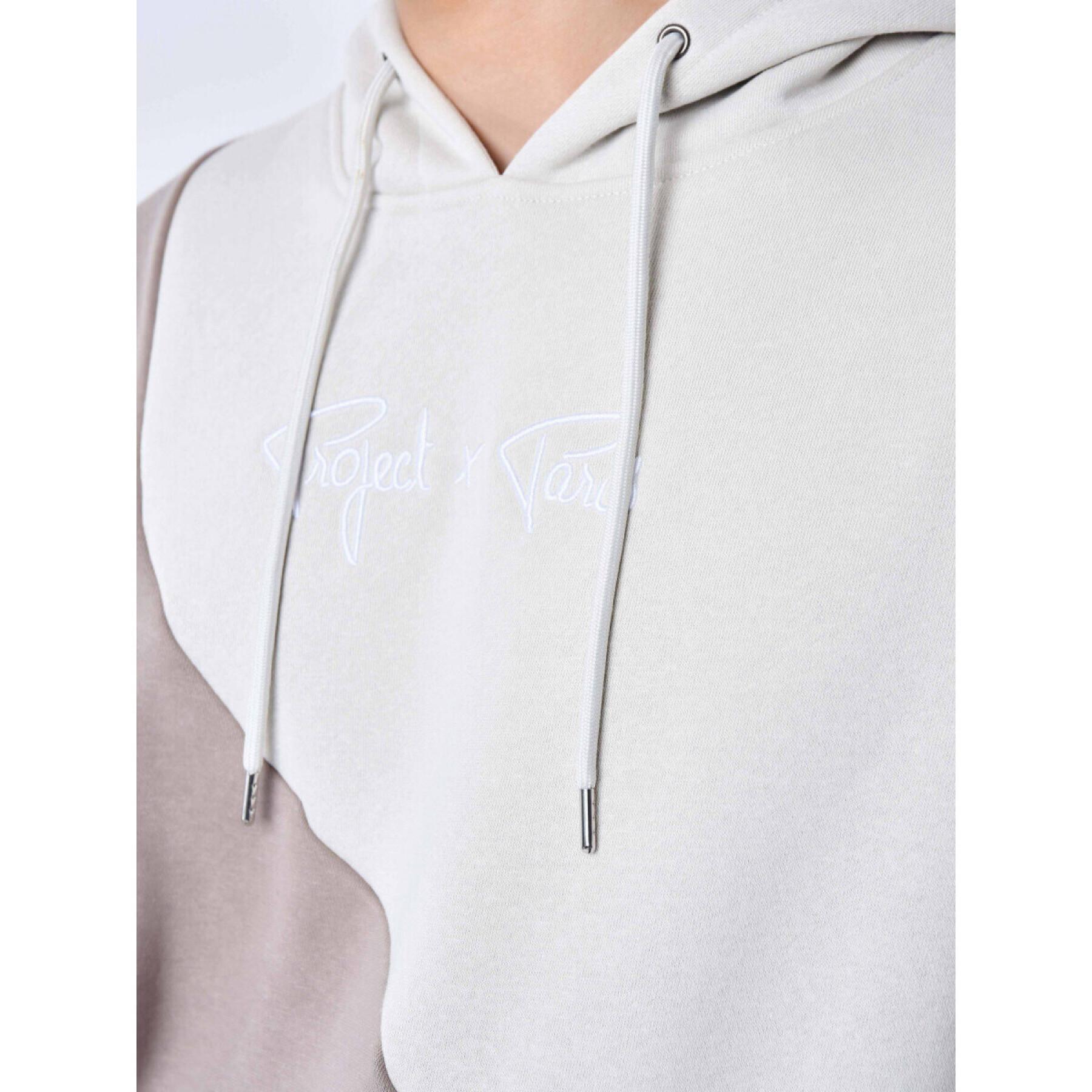 Two-tone wave hoodie Project X Paris