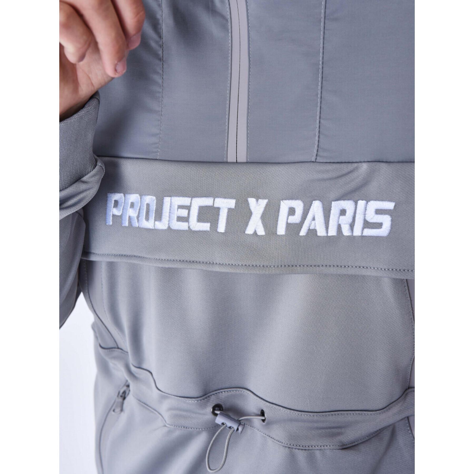 Windbreaker style hoodie Project X Paris