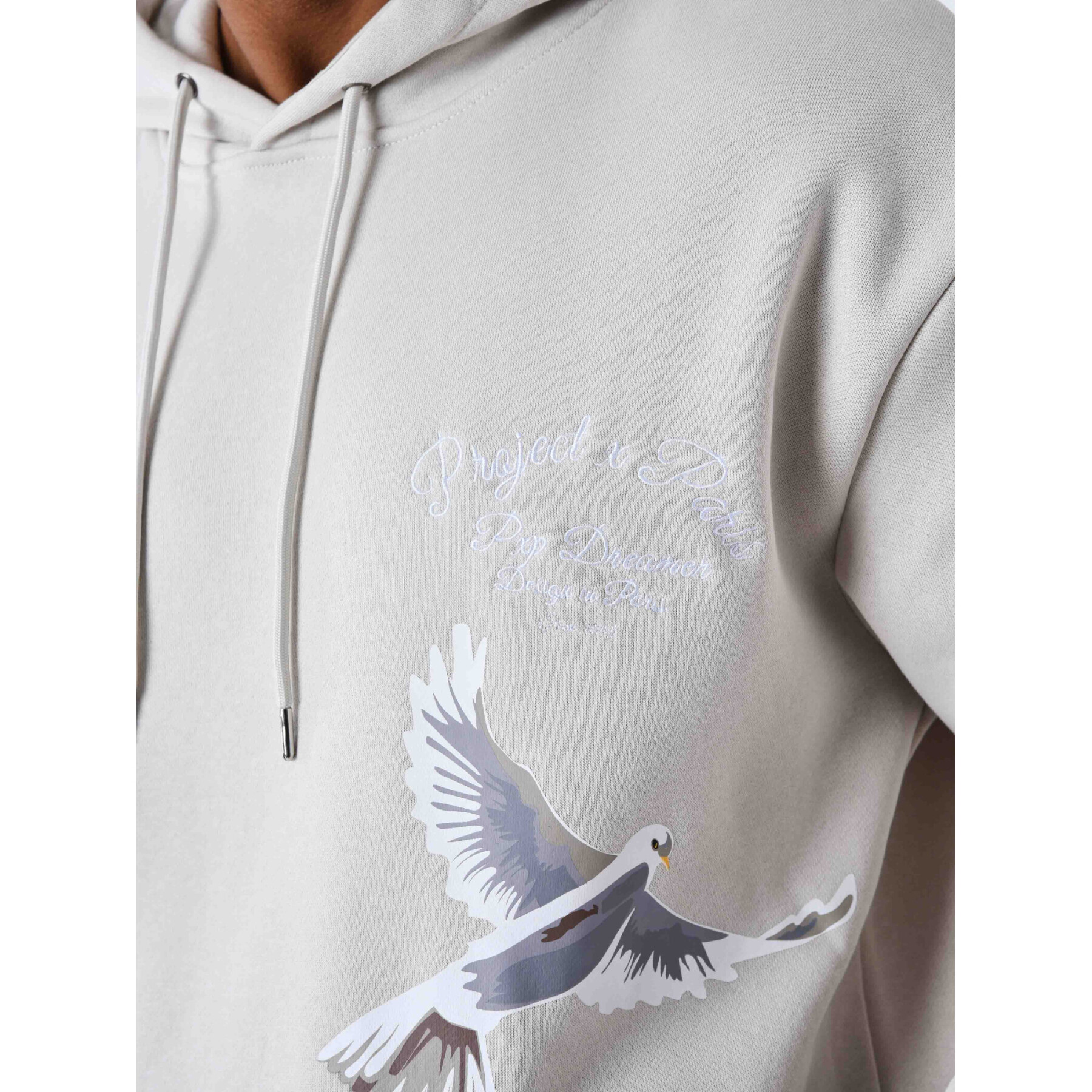 Hoodie with dove motif Project X Paris