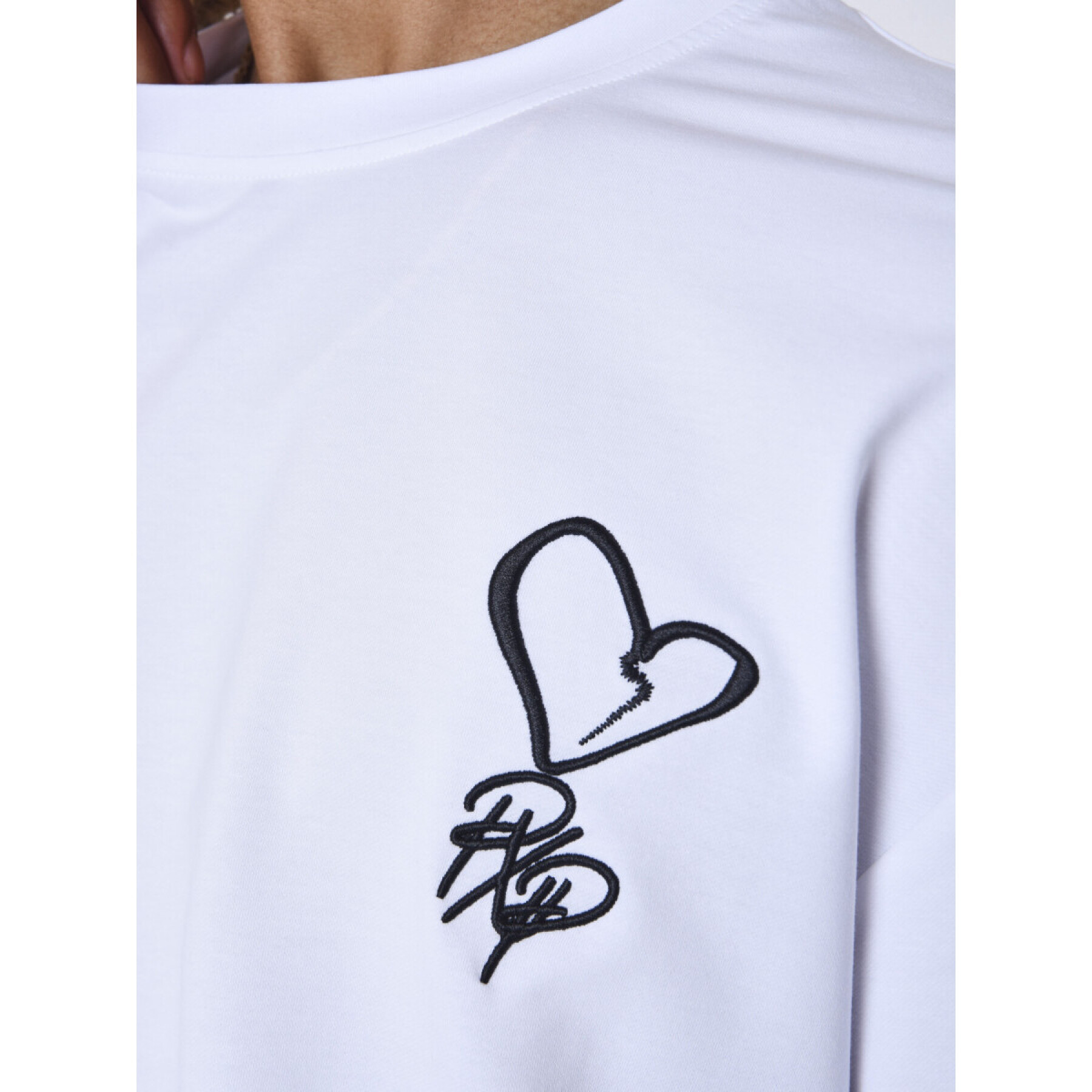 Embroidered T-shirt Project X Paris Street Heart