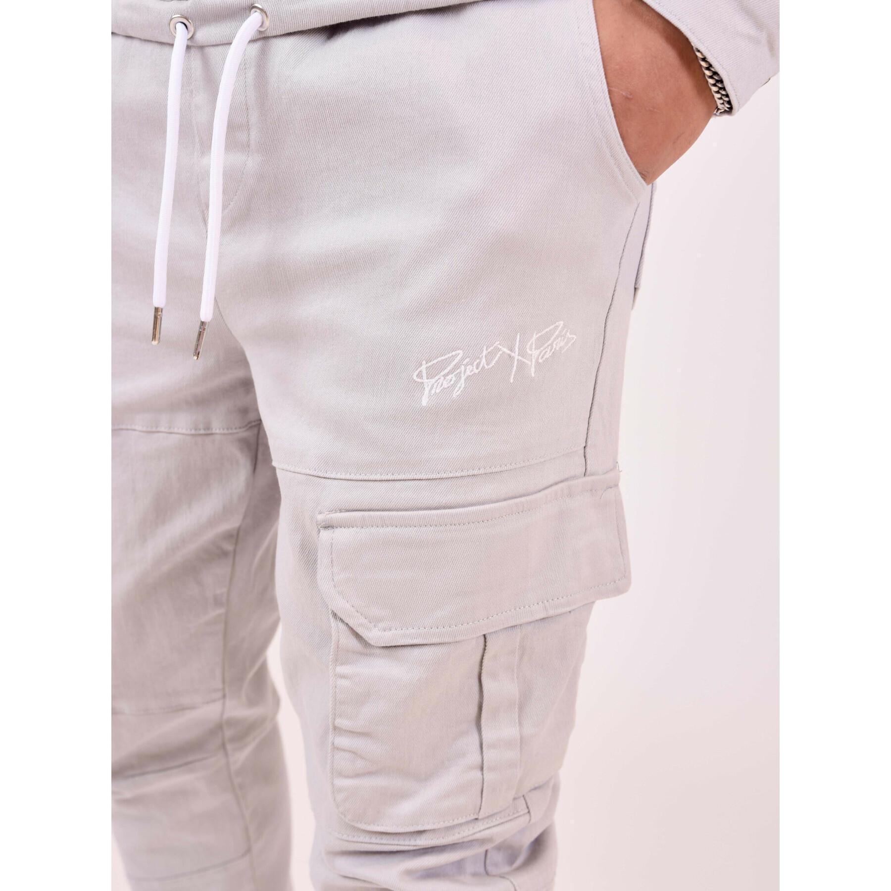 Jogging pockets with relief Project X Paris