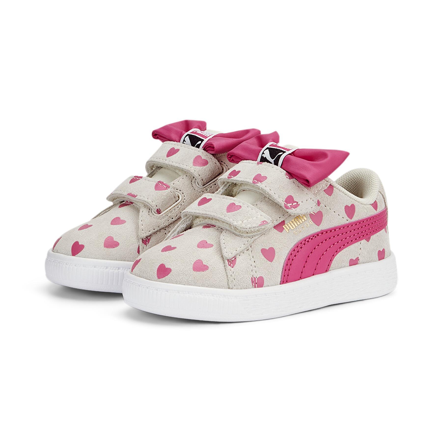 Baby girl suede sneakers Puma Classic LF Re-Bow V