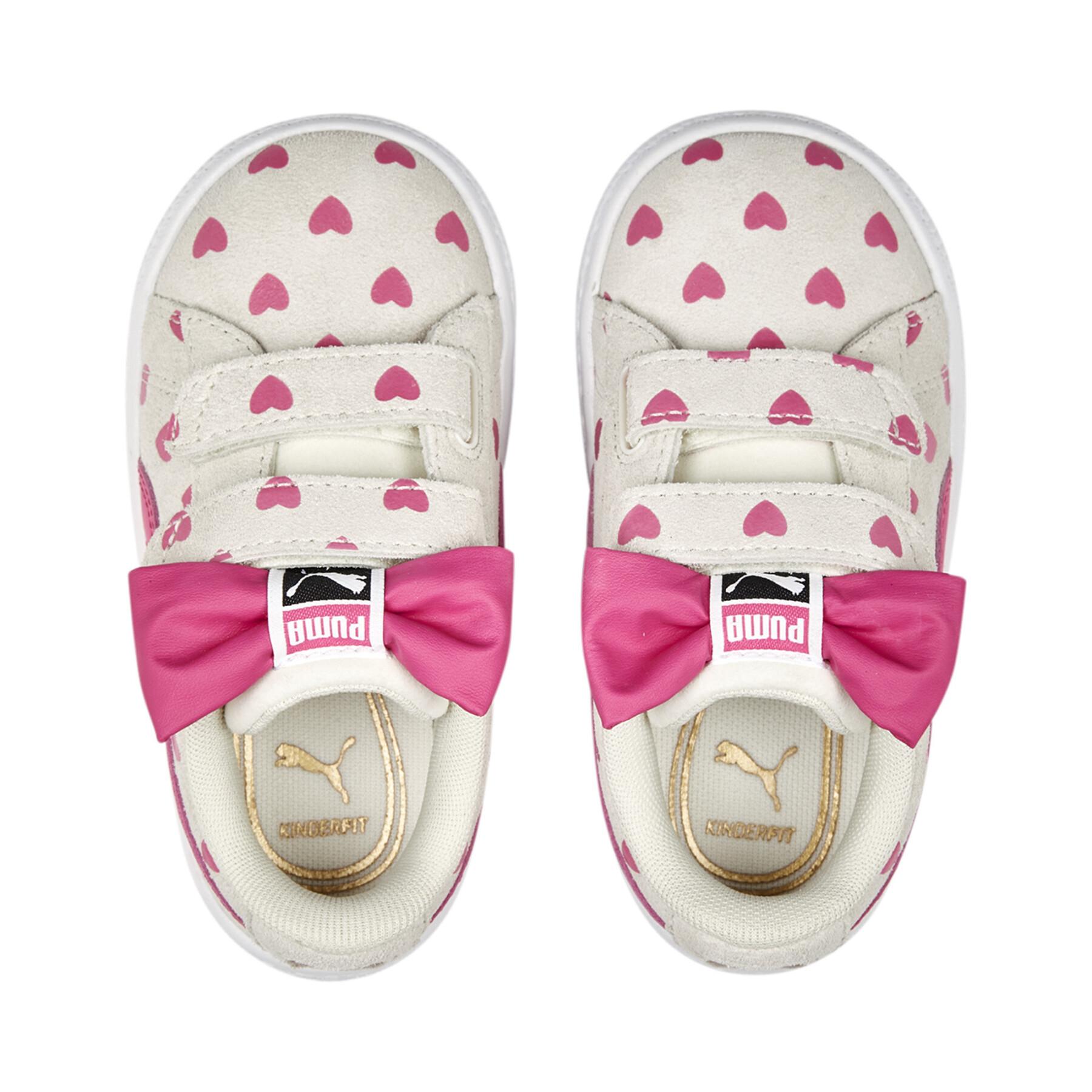 Baby girl suede sneakers Puma Classic LF Re-Bow V