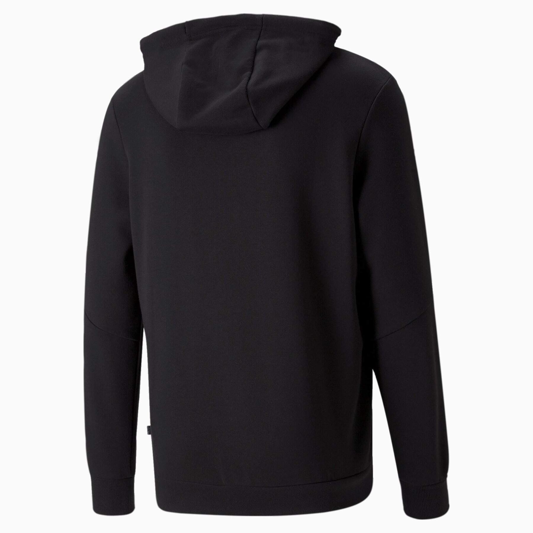 Sweatshirt full-zip hooded Puma ESS+ Tape TR