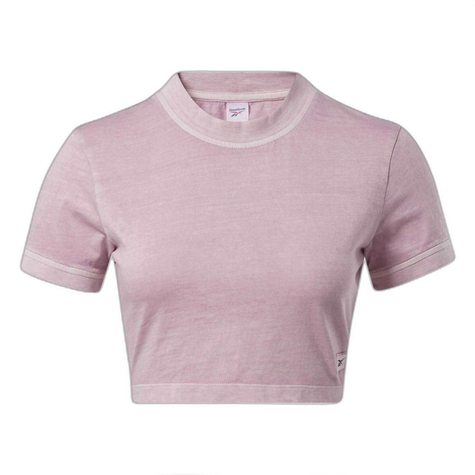 Women's natural dye fitted t-shirt Reebok Classics