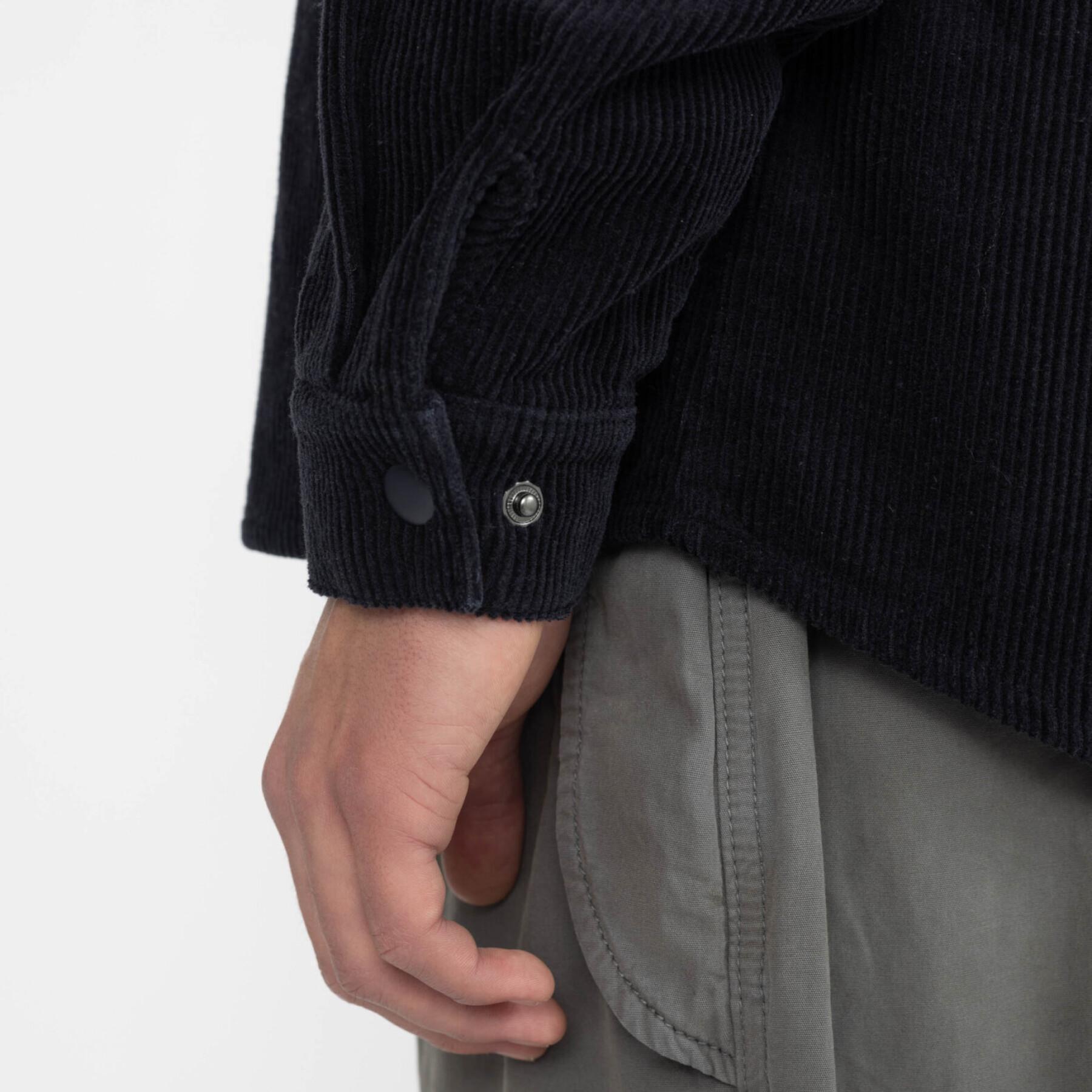 Corduroy overshirt with chest pockets Revolution