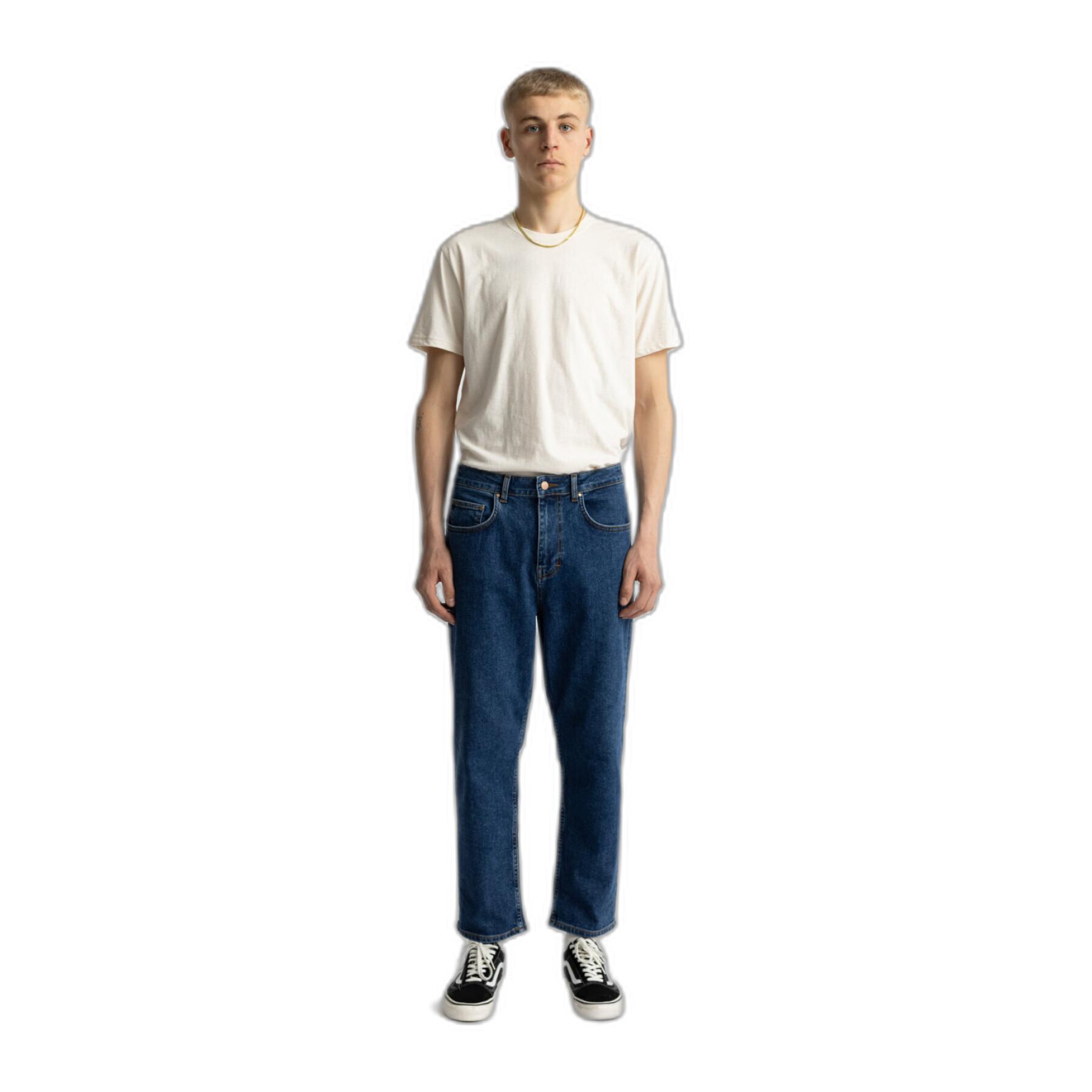Relaxed fit jeans in stretch organic cotton Revolution