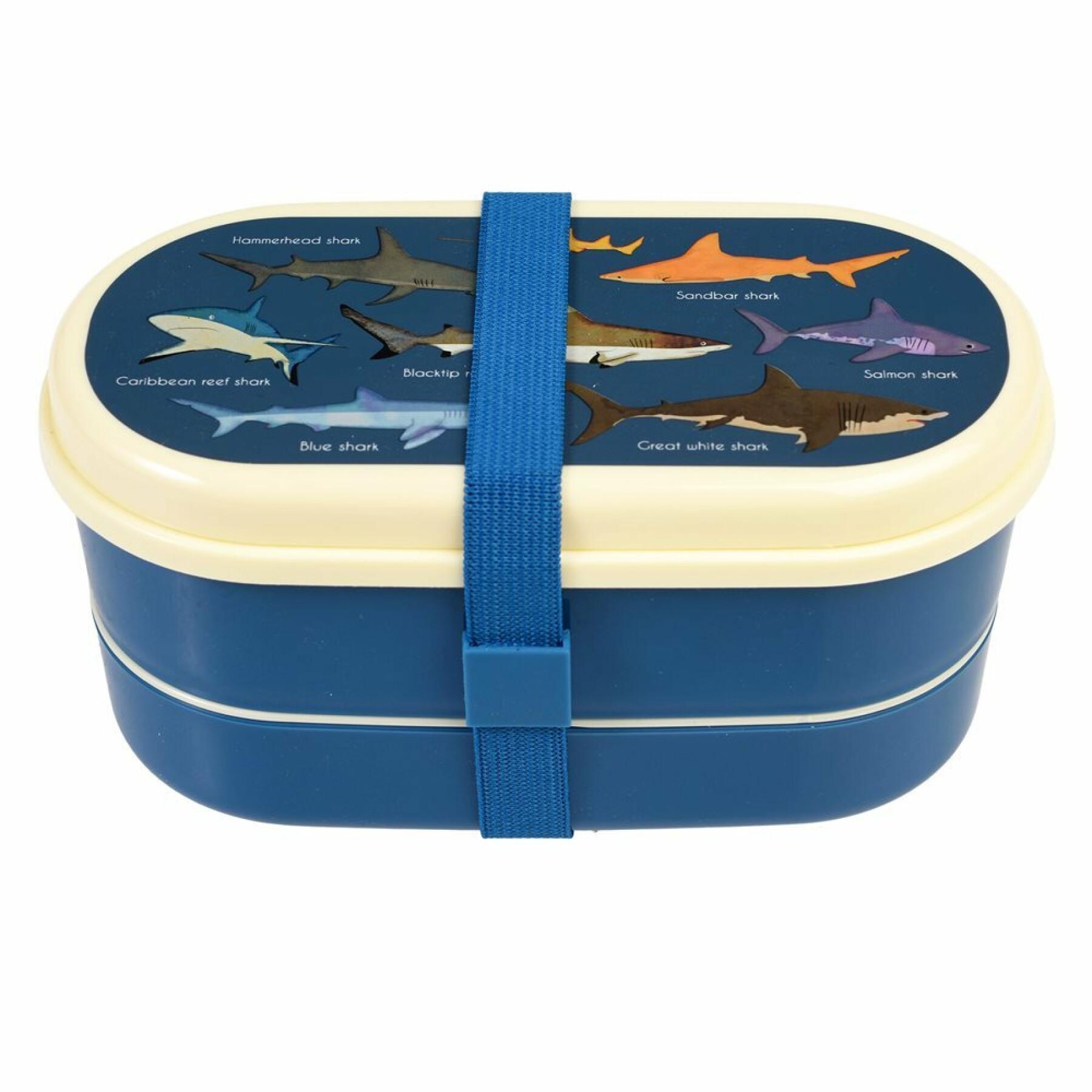 Lunch box for children Rex London Sharks