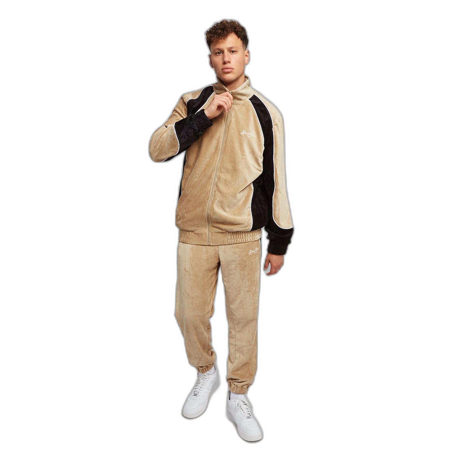 Velvet jogging Script suit Men John - Jogging - - Sean Logo Clothing