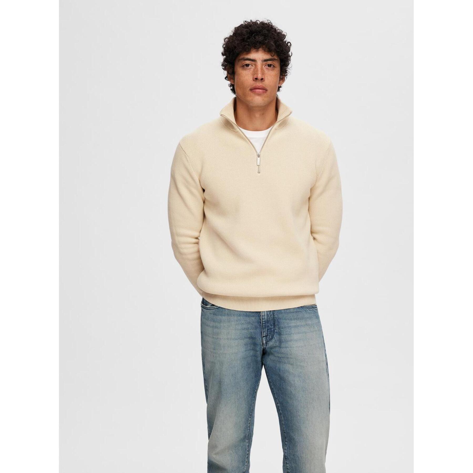 Zipped sweater Selected Dane
