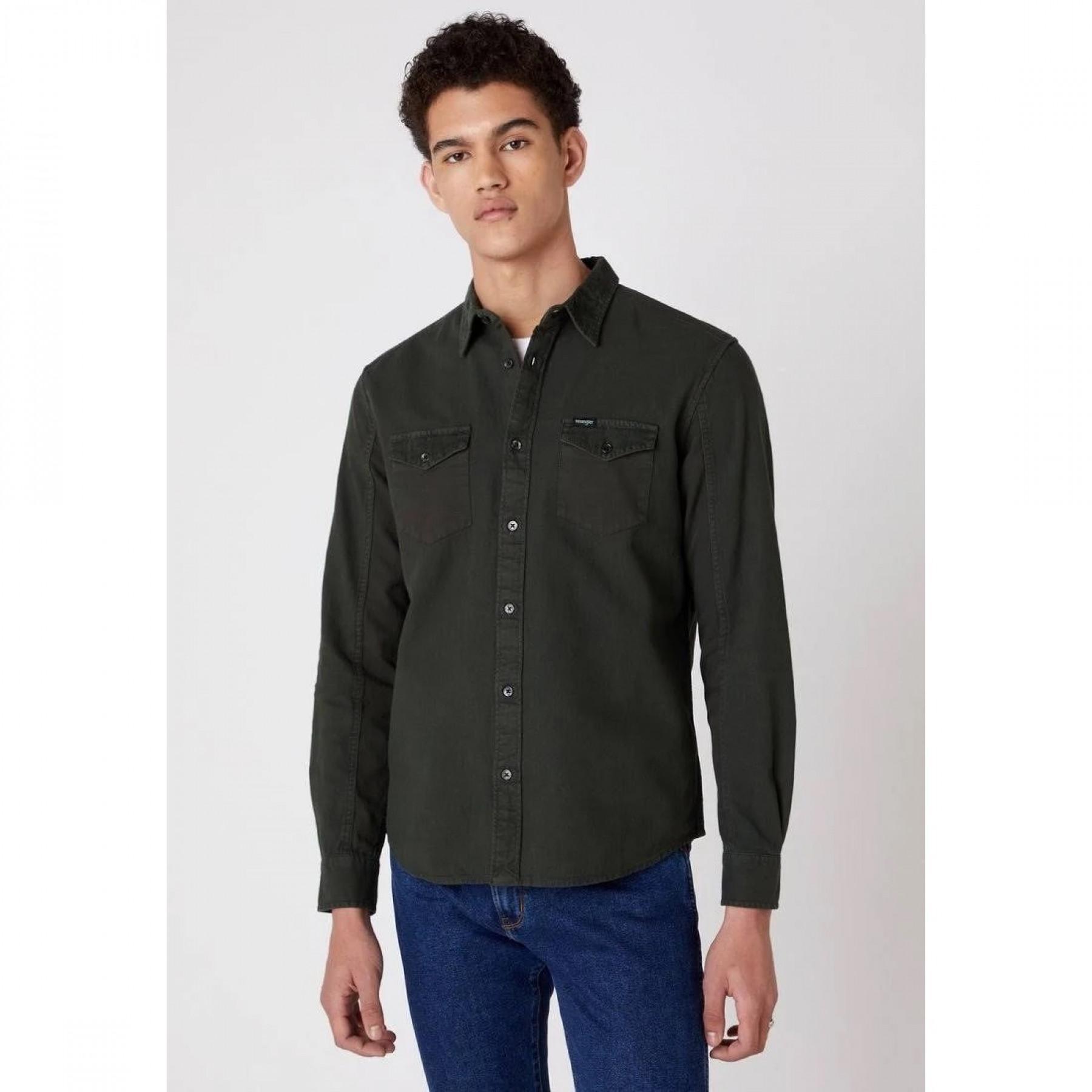 Wranger shirt with rifle pockets