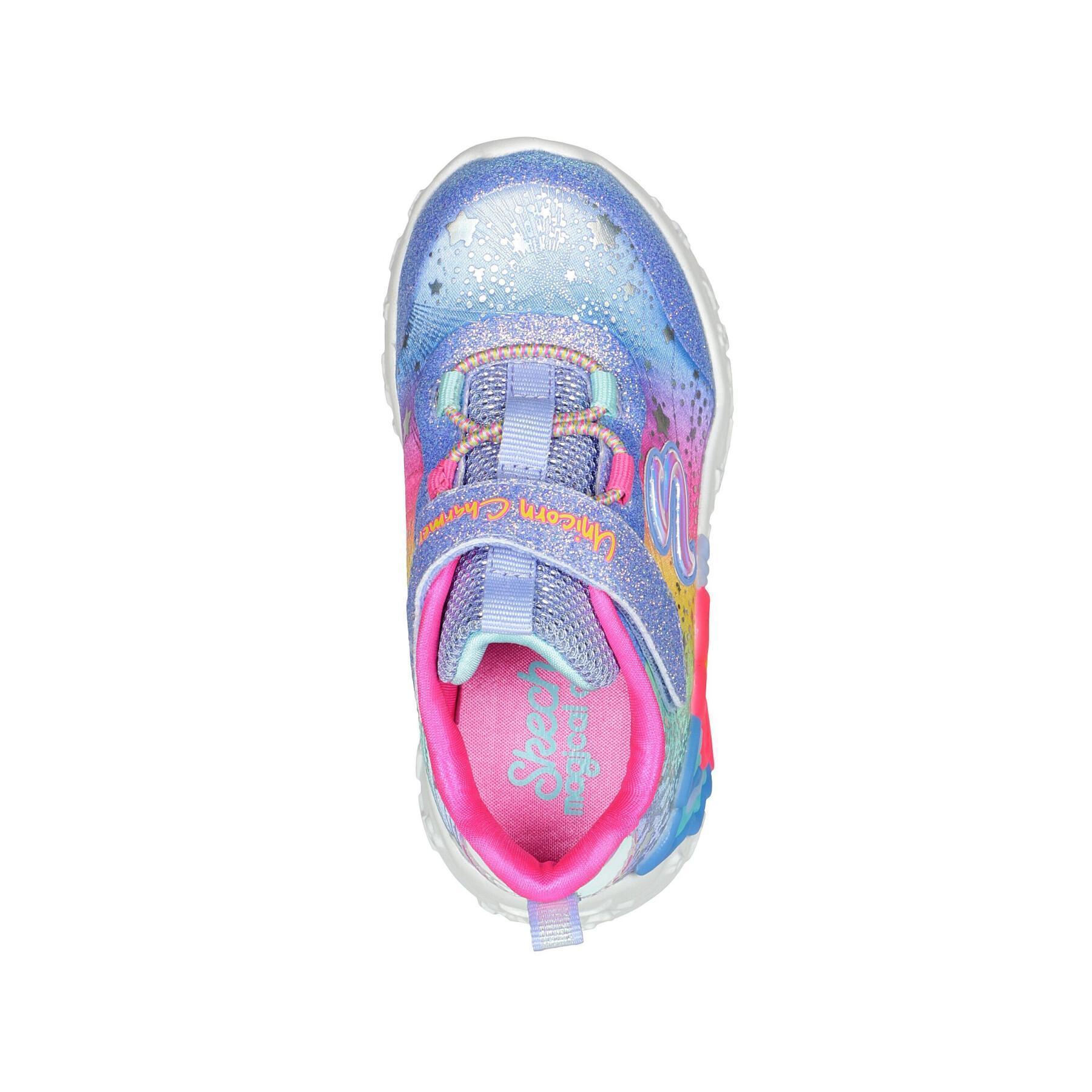 Baby girl sneaker Skechers Unicorn Charmer-Twilight Dream
