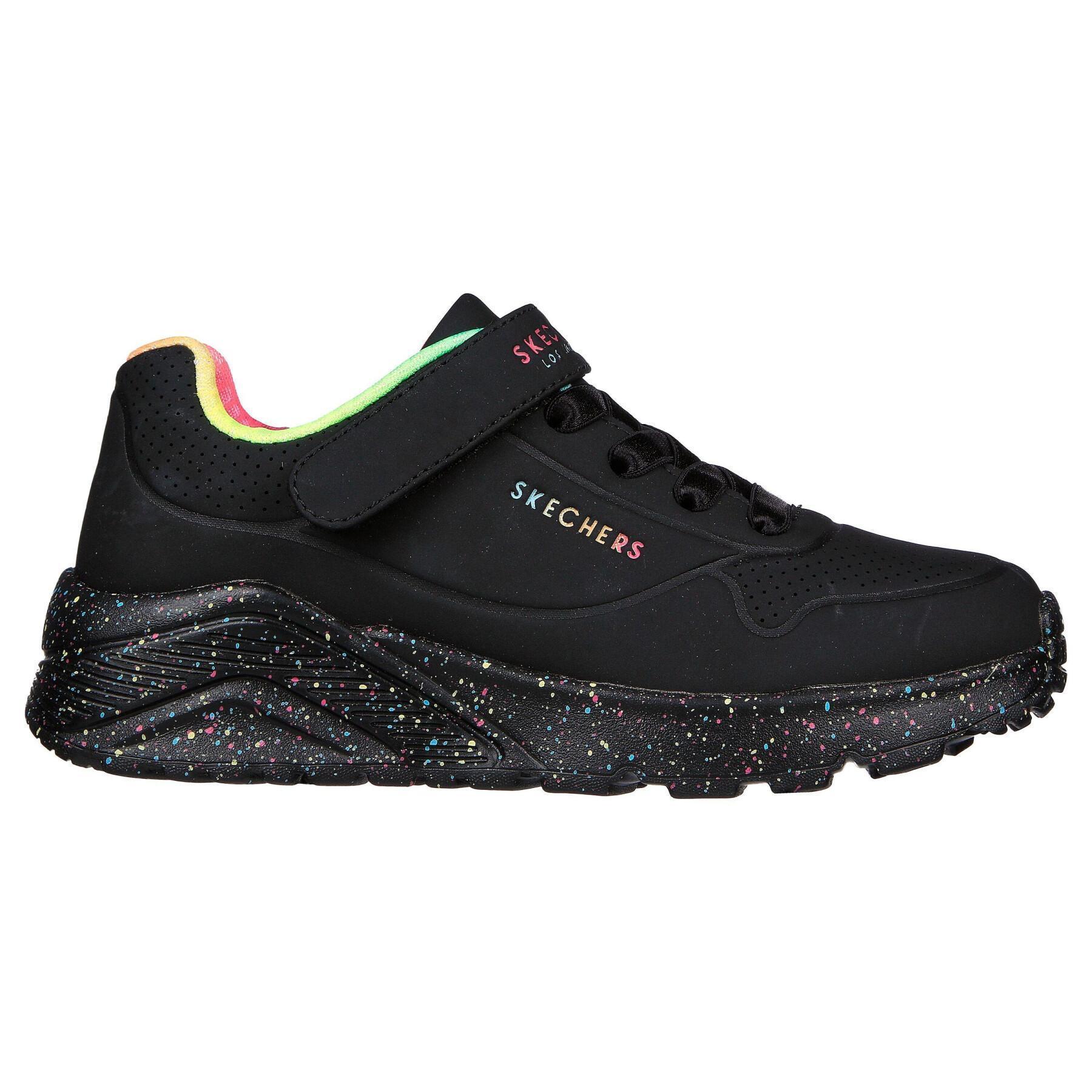 Girl sneakers Skechers Uno Lite-Rainbow Specks