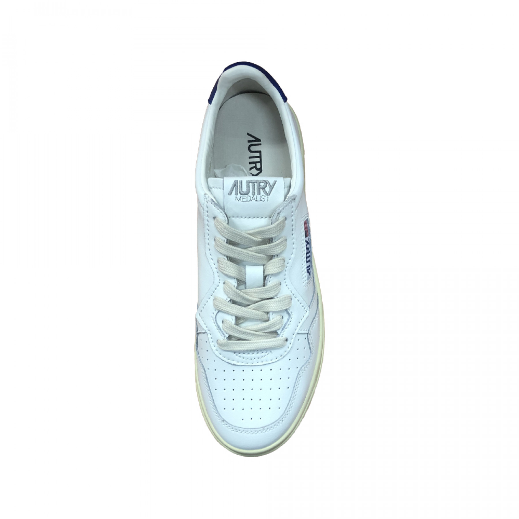 Sneakers Autry Medalist LL31 Leather White/Dark Blue