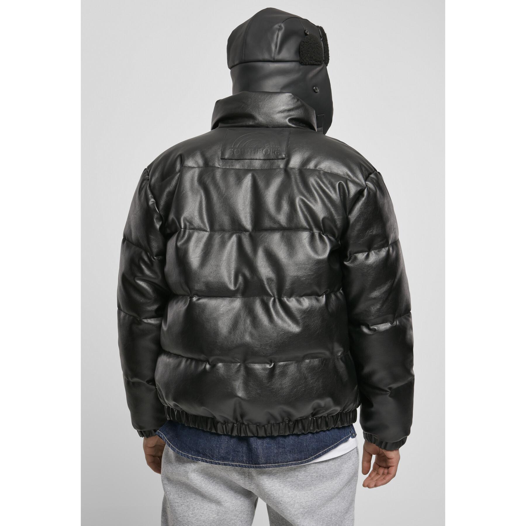 Jacket Southpole imitation leather bubble