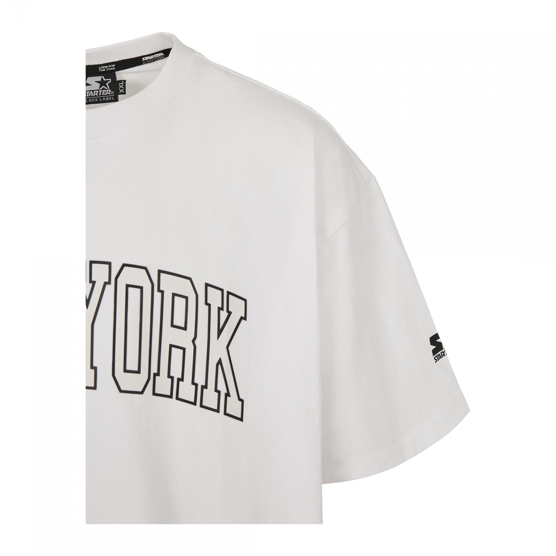 T-shirt Urban Classics starter new york