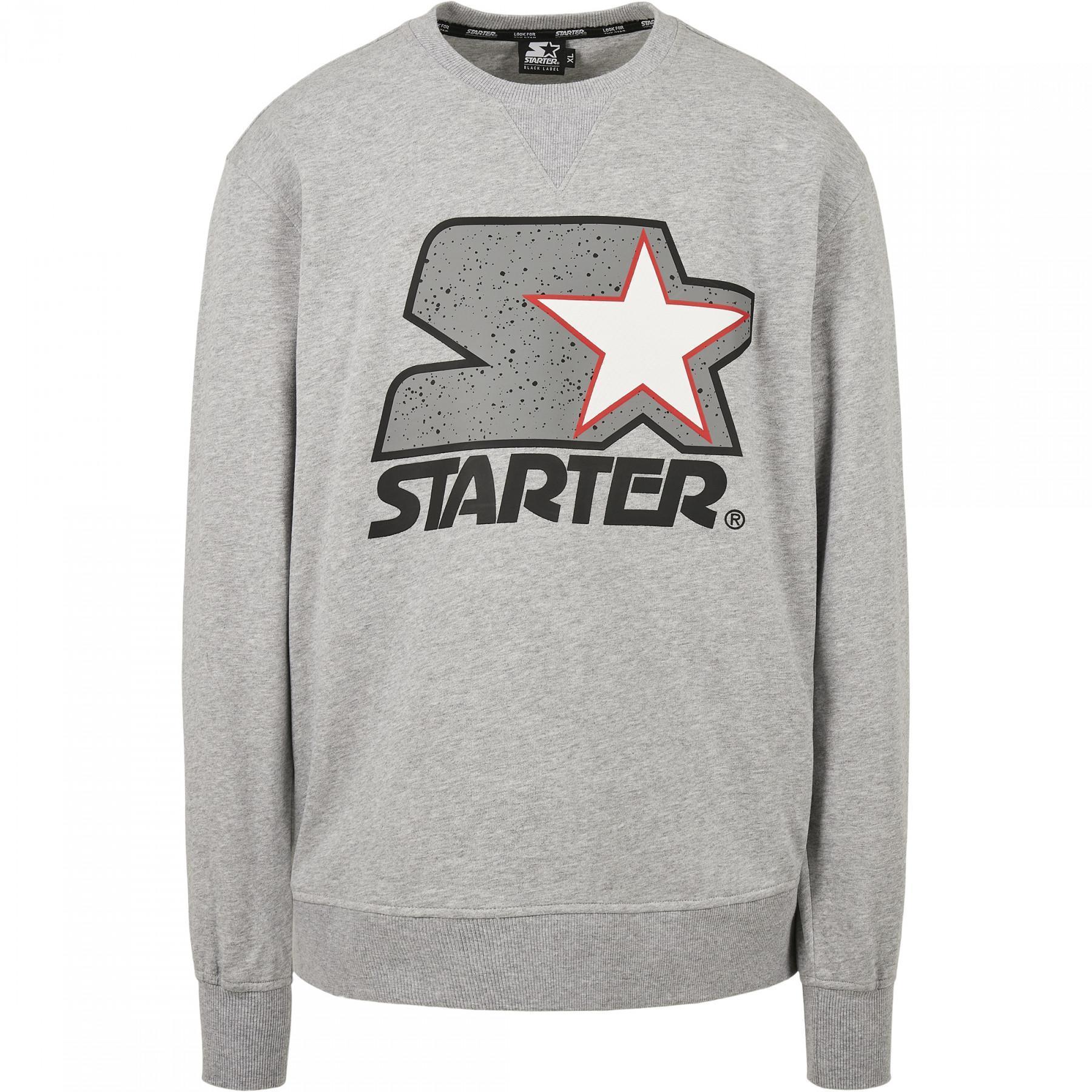 Sweatshirt Urban Classics starter multicolored logo col rond