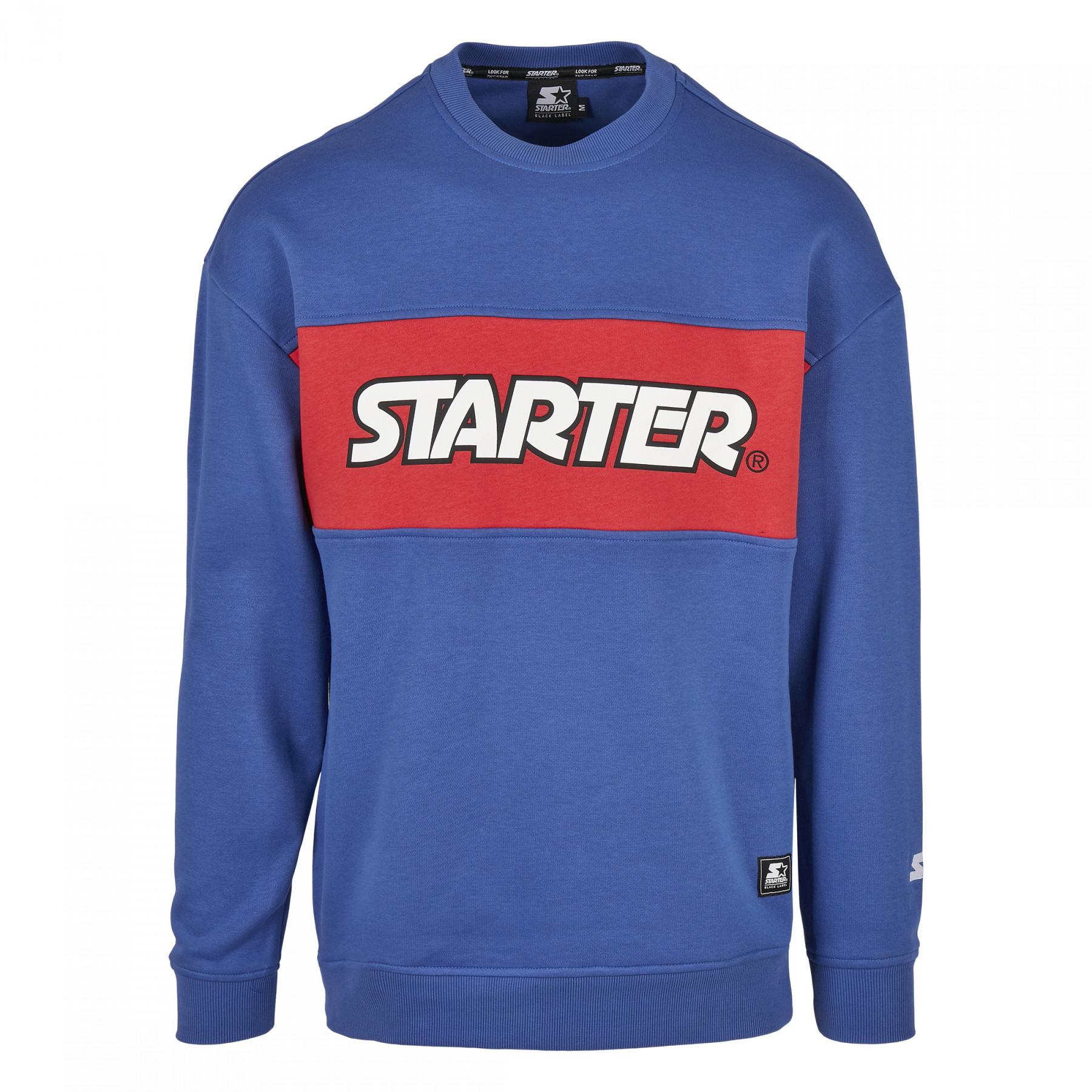 Sweatshirt Urban Classics starter color block crew