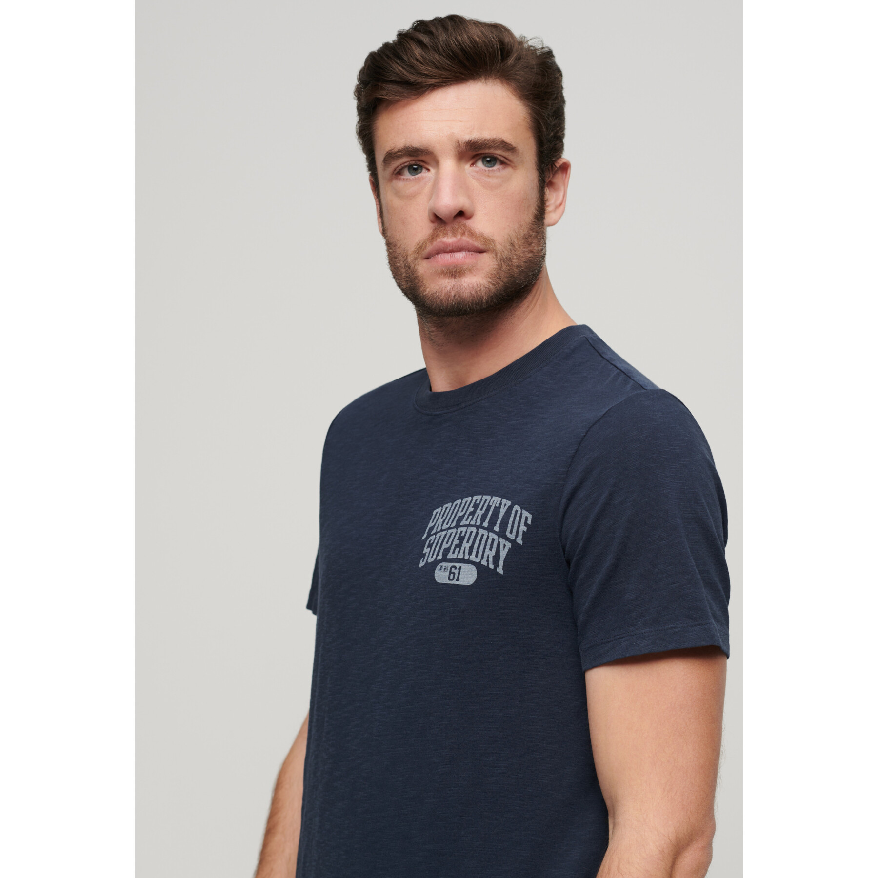 Patterned T-shirt Superdry Athletic College