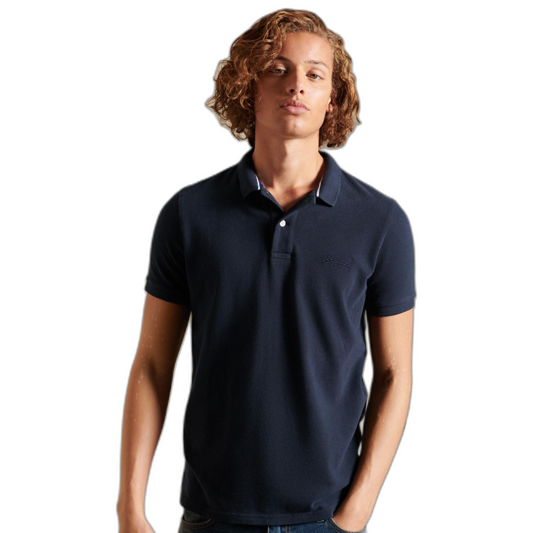 - - Polo shirts Classic cotton organic T-shirts Superdry Clothing polo & - in Men shirt pique