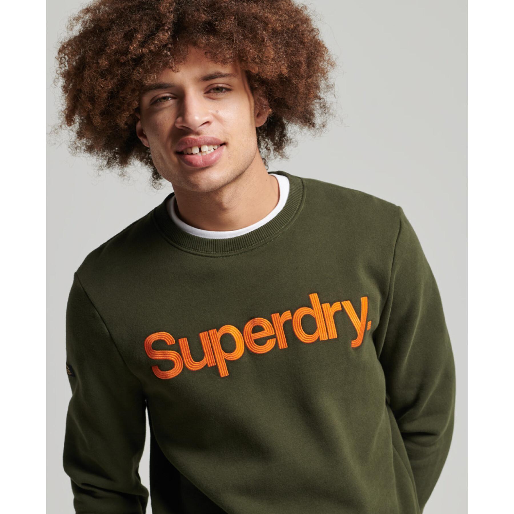 Classic crew neck sweatshirt Superdry Vintage
