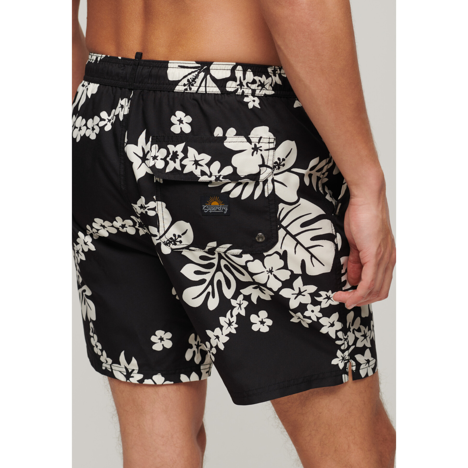 Hawaiian print swim shorts Superdry