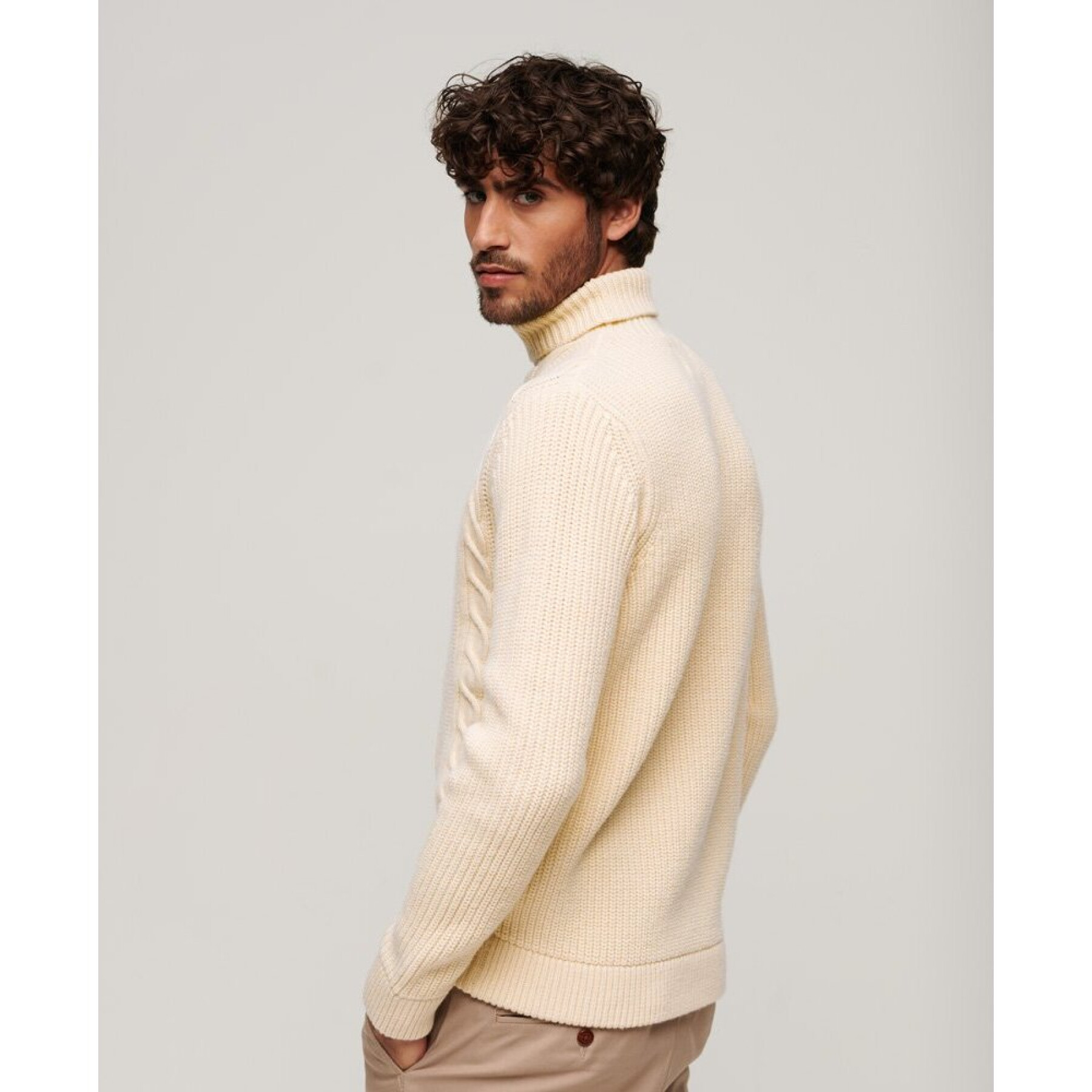 Twisted turtleneck sweater Superdry Merchant Store