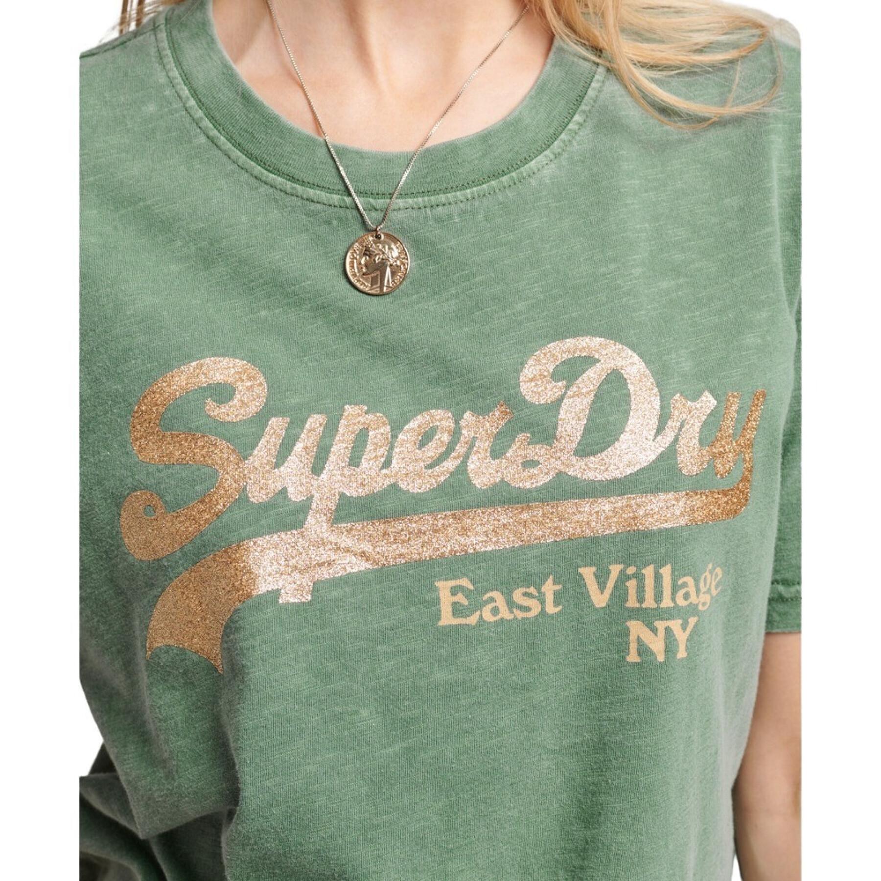 Women's T-shirt Superdry Vintage Logo Borough
