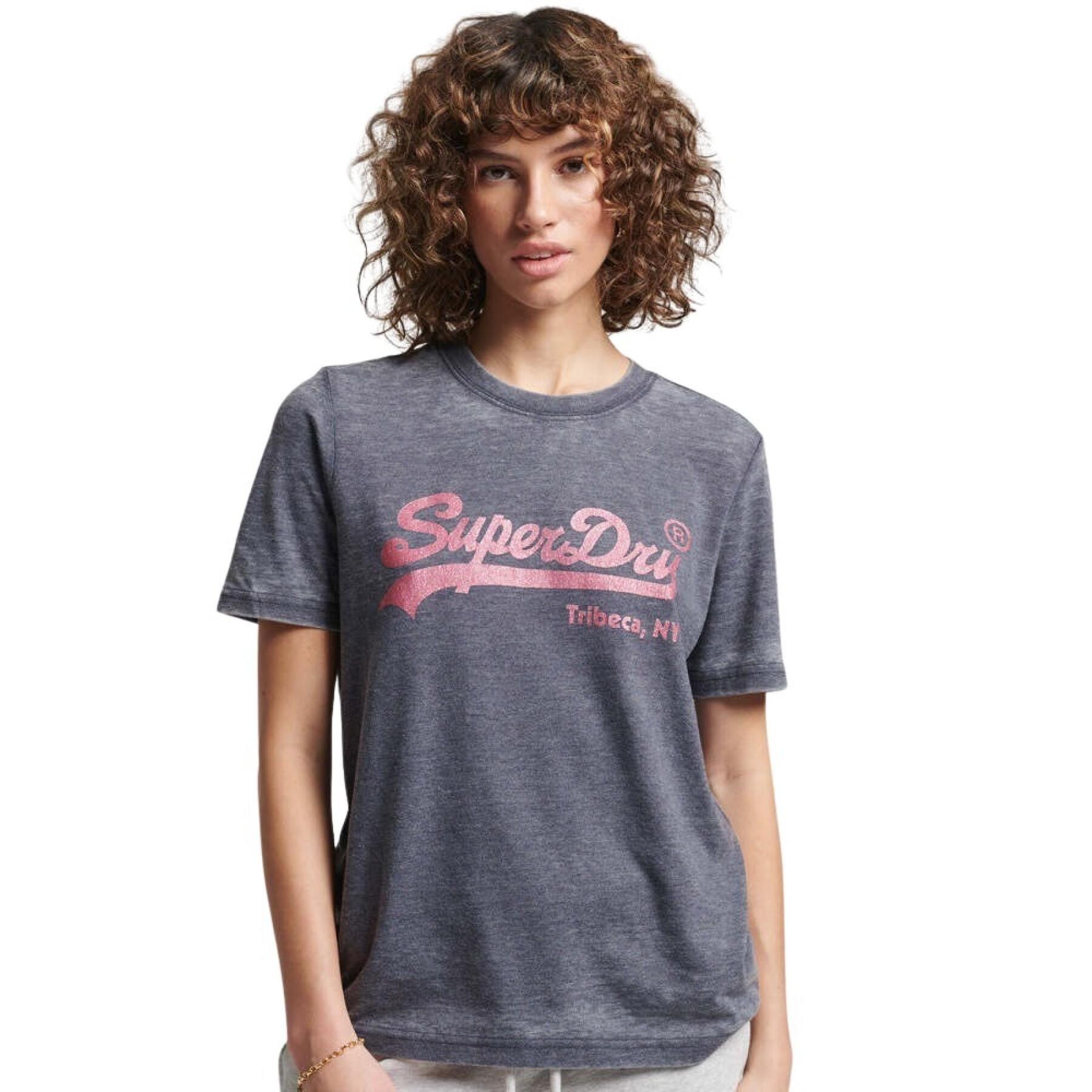 Women\'s T-shirt Superdry Clothing - & T-shirts Tops Embellished Vl - Women - Tank