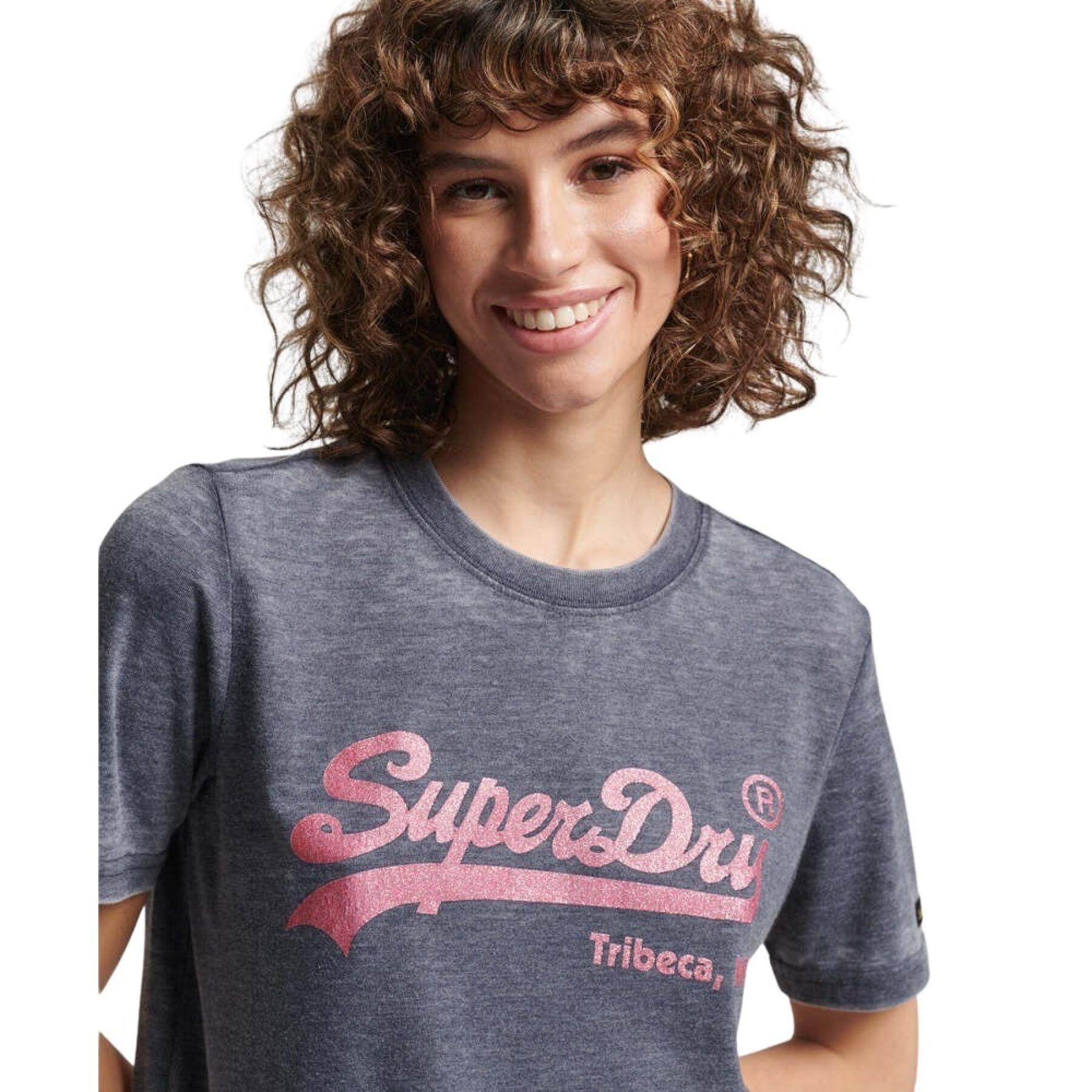 Women\'s T-shirt Superdry Embellished Vl Clothing - Women - & Tops T-shirts Tank 