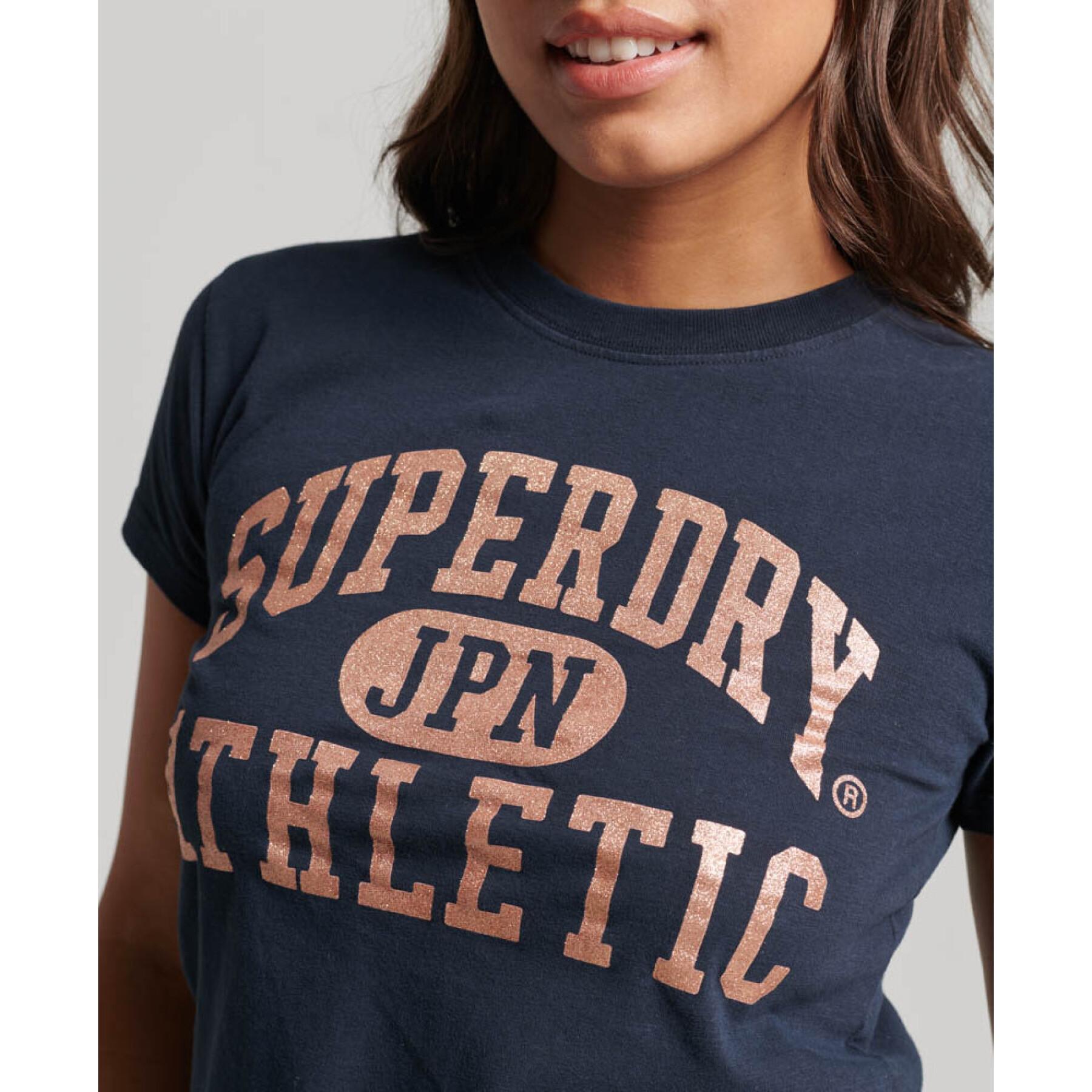 Women's T-shirt Superdry College Scripted