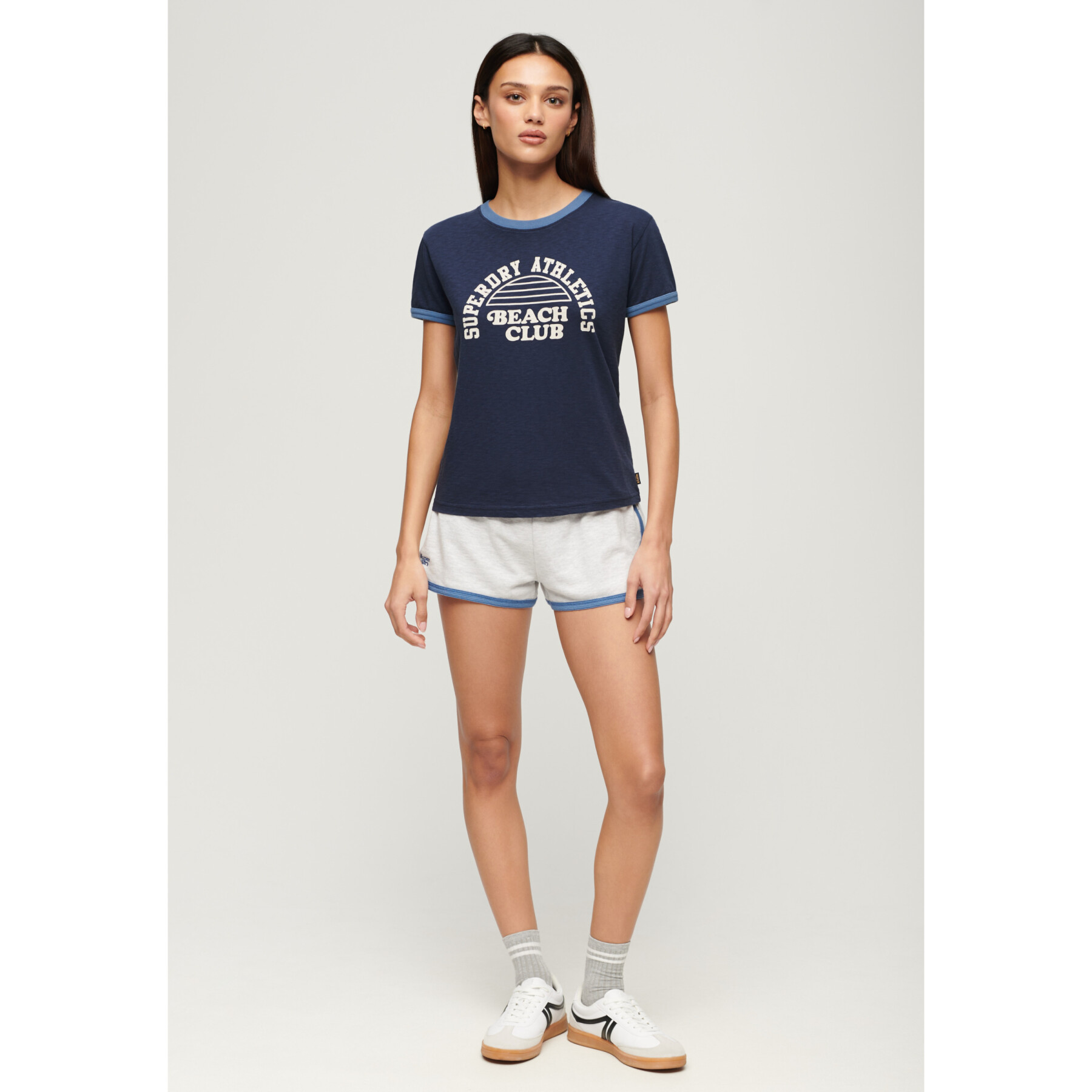 Women's contrasting T-shirt Superdry Athletic Essentials Beach
