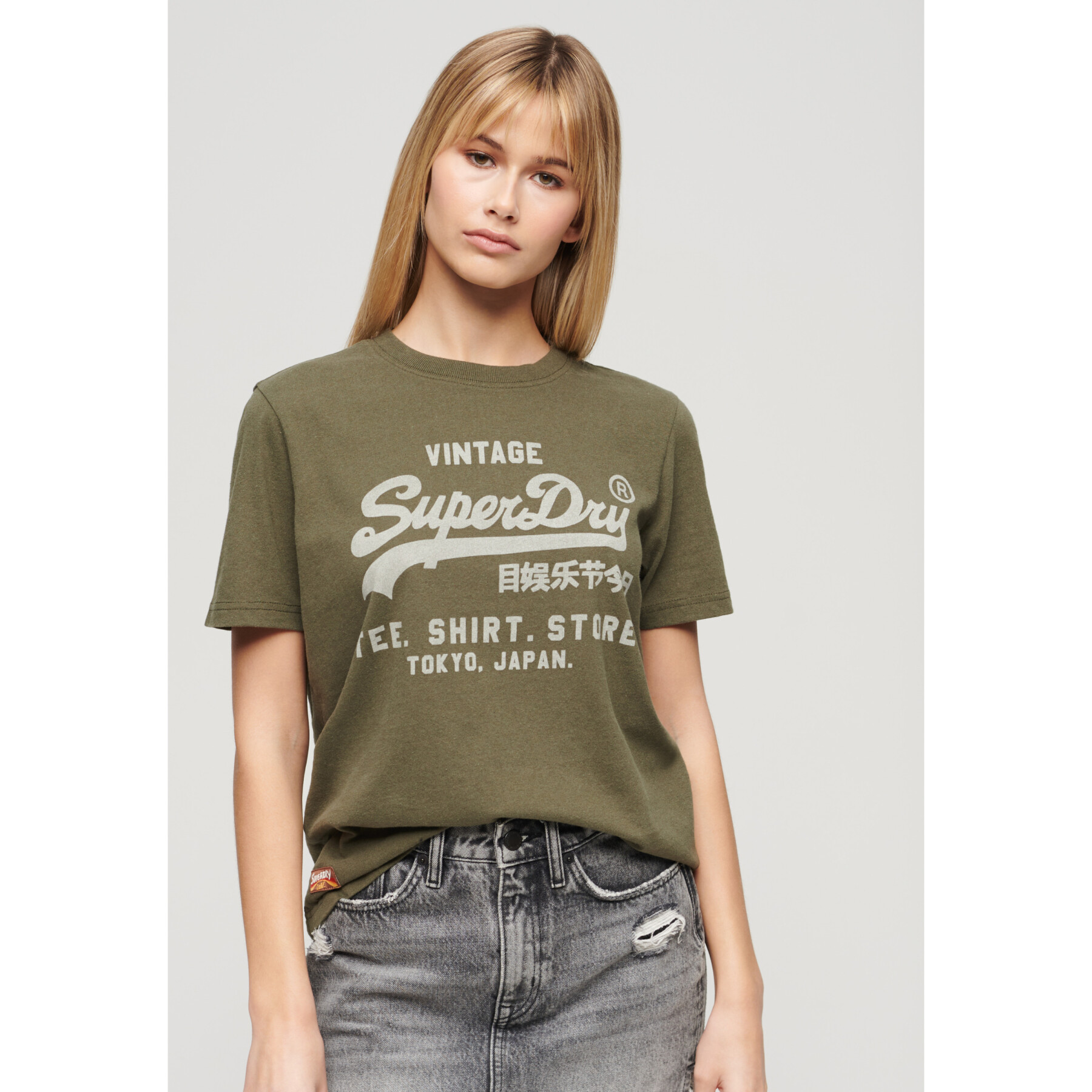 Women's T-shirt Superdry Vintage Logo Heritage