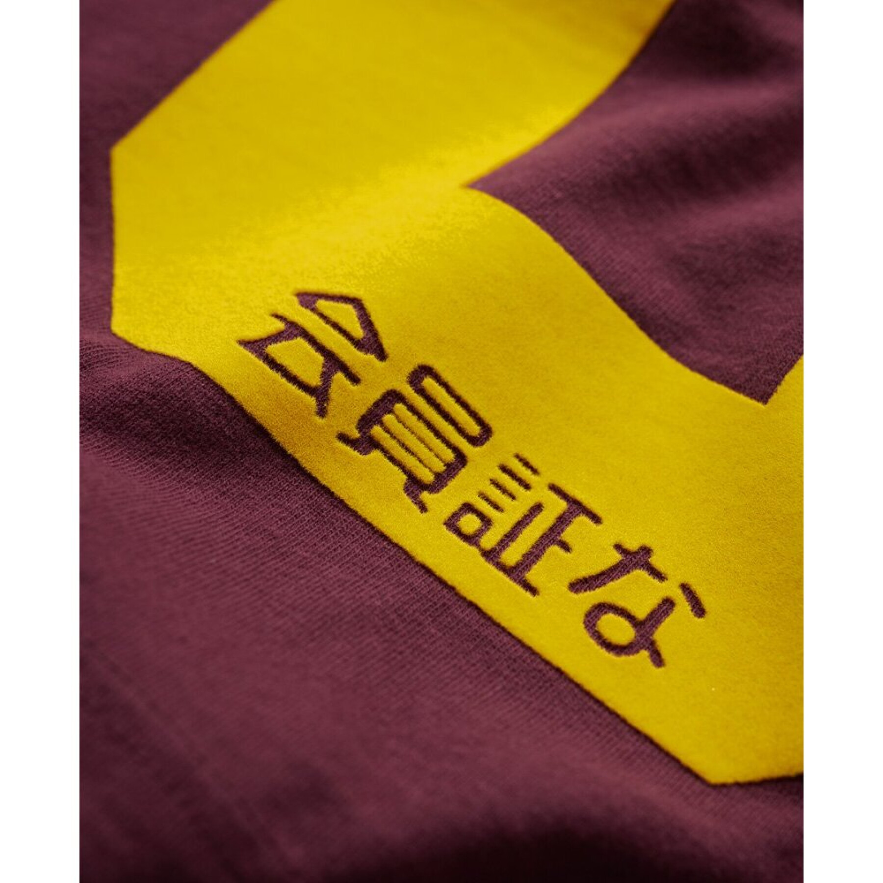 Women's flocked printed T-shirt Superdry 90's Osaka 6