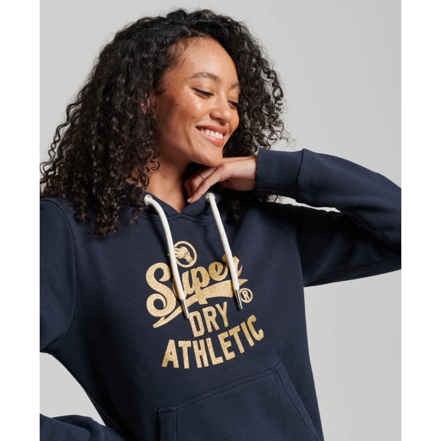 Women's scripted college hoodie Superdry