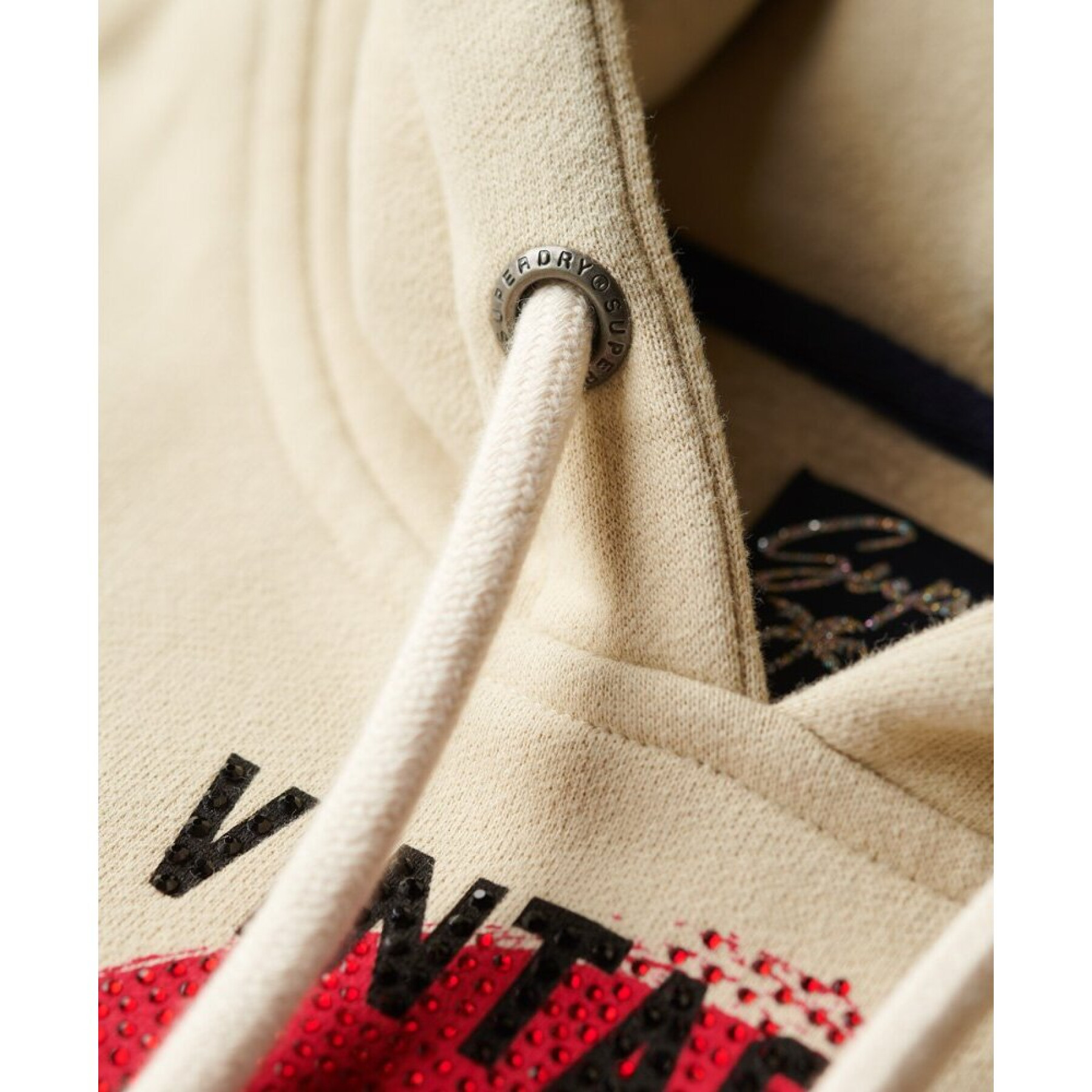 Women's hooded sweatshirt Superdry Vintage Logo Tokyo