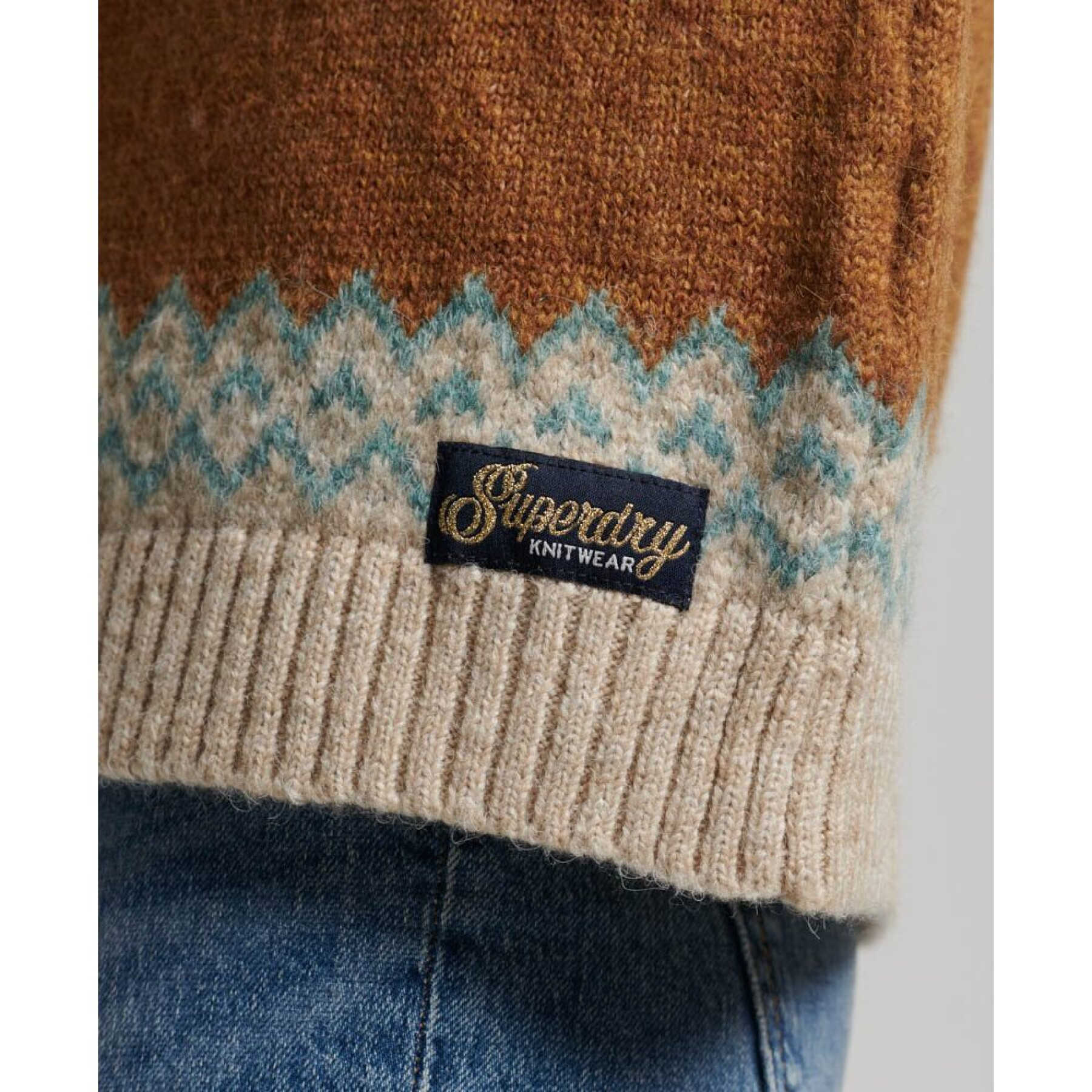 Women's loose-fitting sweater Superdry
