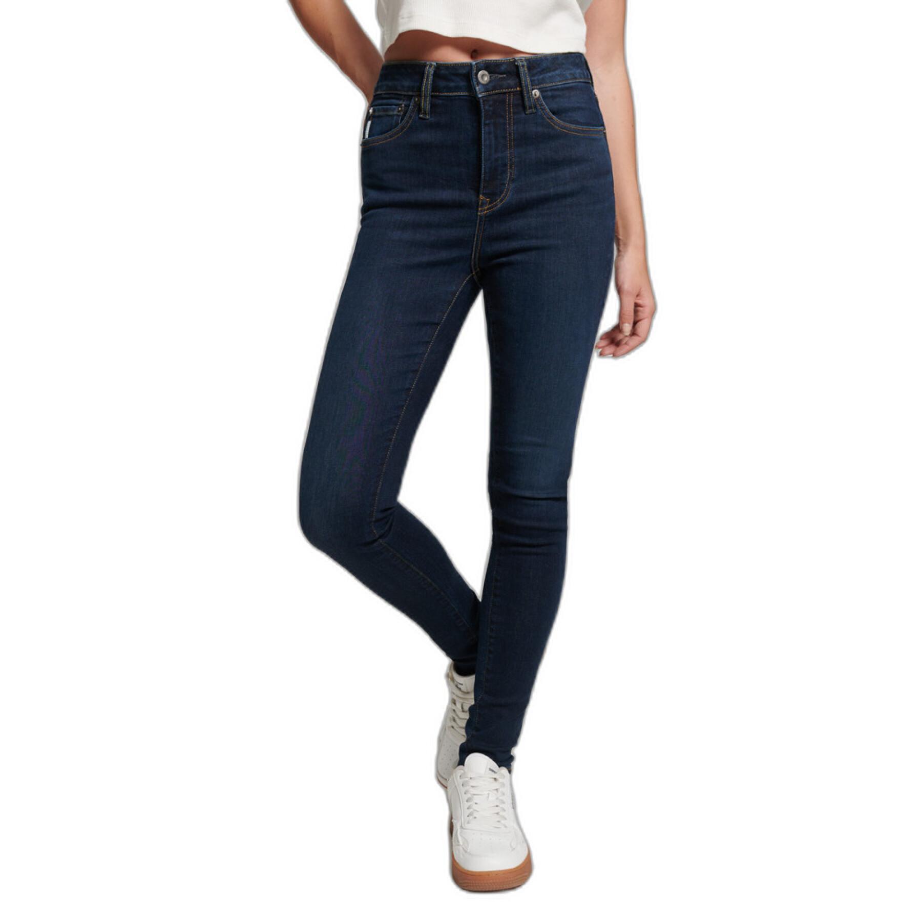 Women's high waist skinny jeans Superdry Vintage