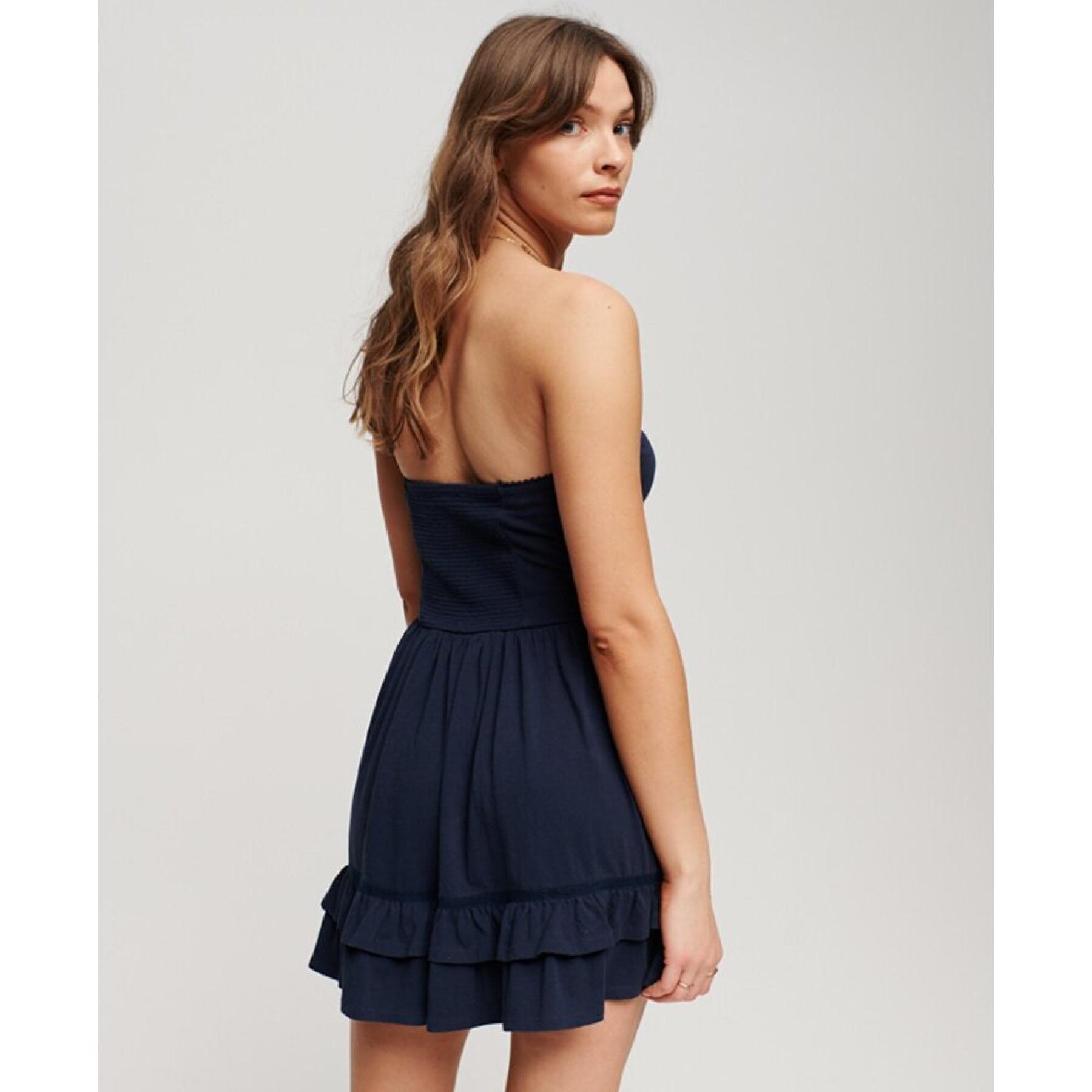 Strapless lace mini-dress in 50s style for women Superdry