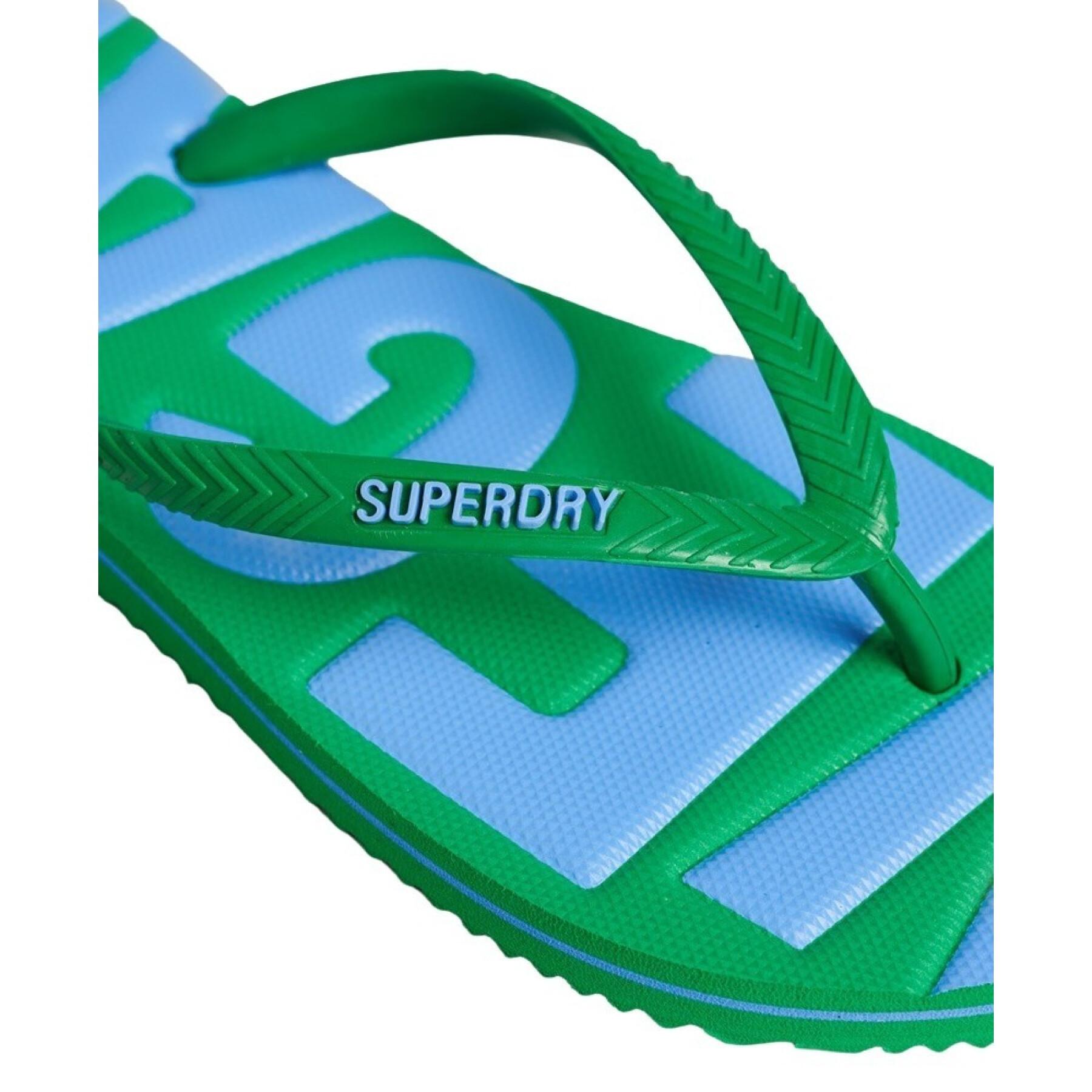 Classic vegan flip-flops for women Superdry Vintage