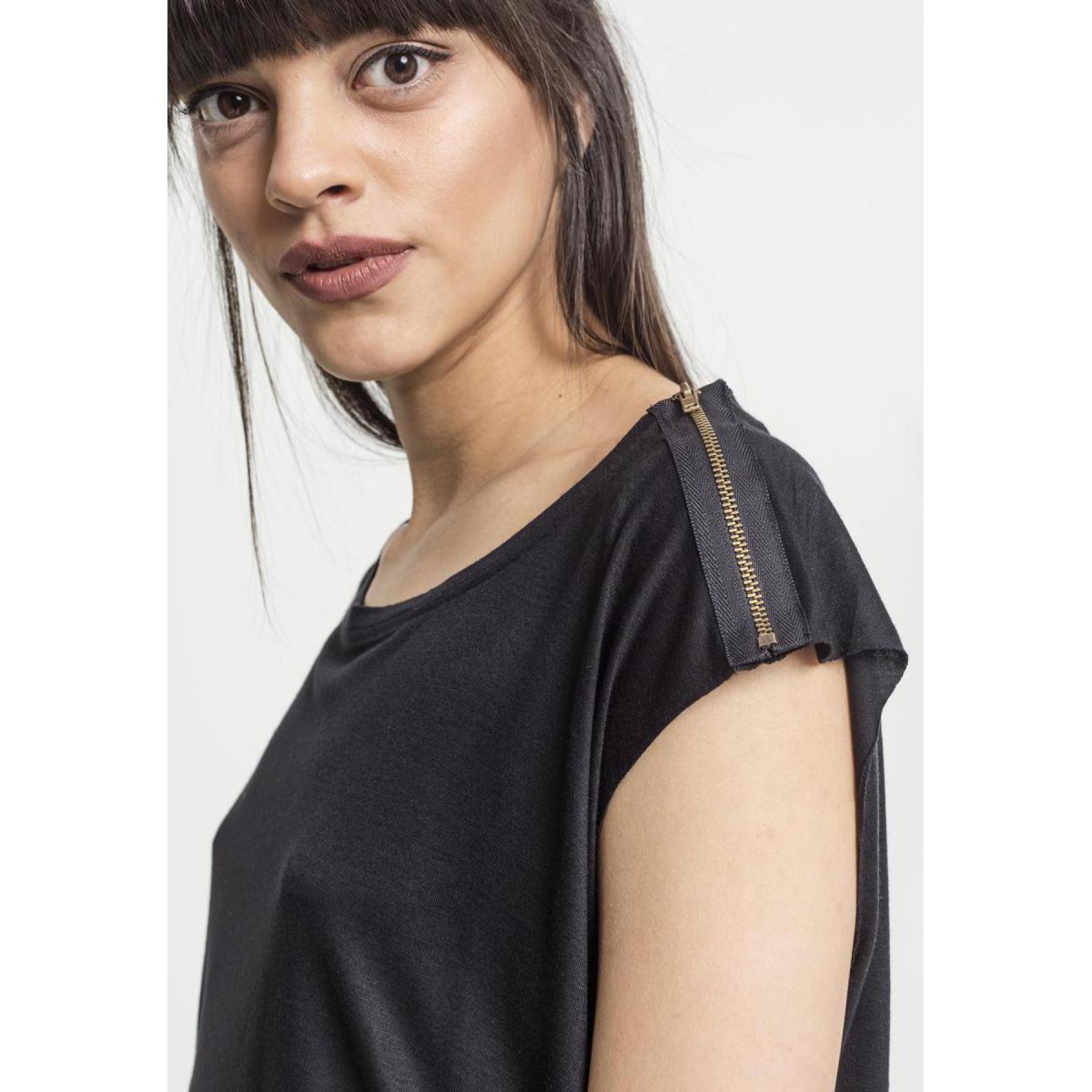 Woman's Urban Classic T-shirt zip hilo