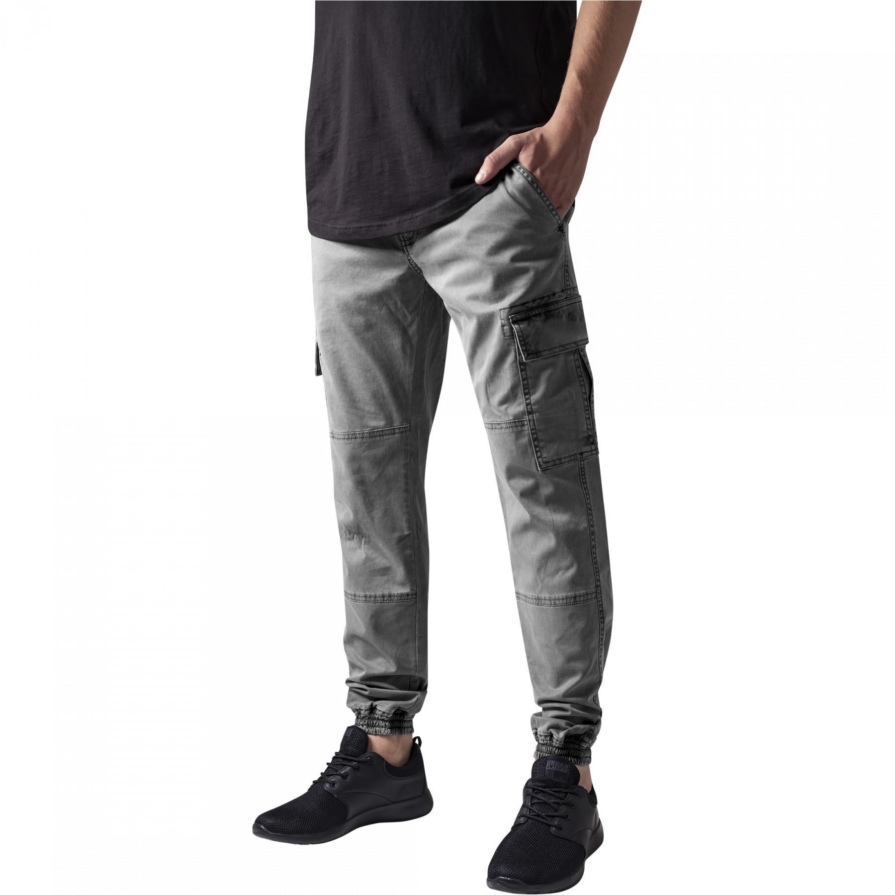 Urban Classic wahed cargo twill pants