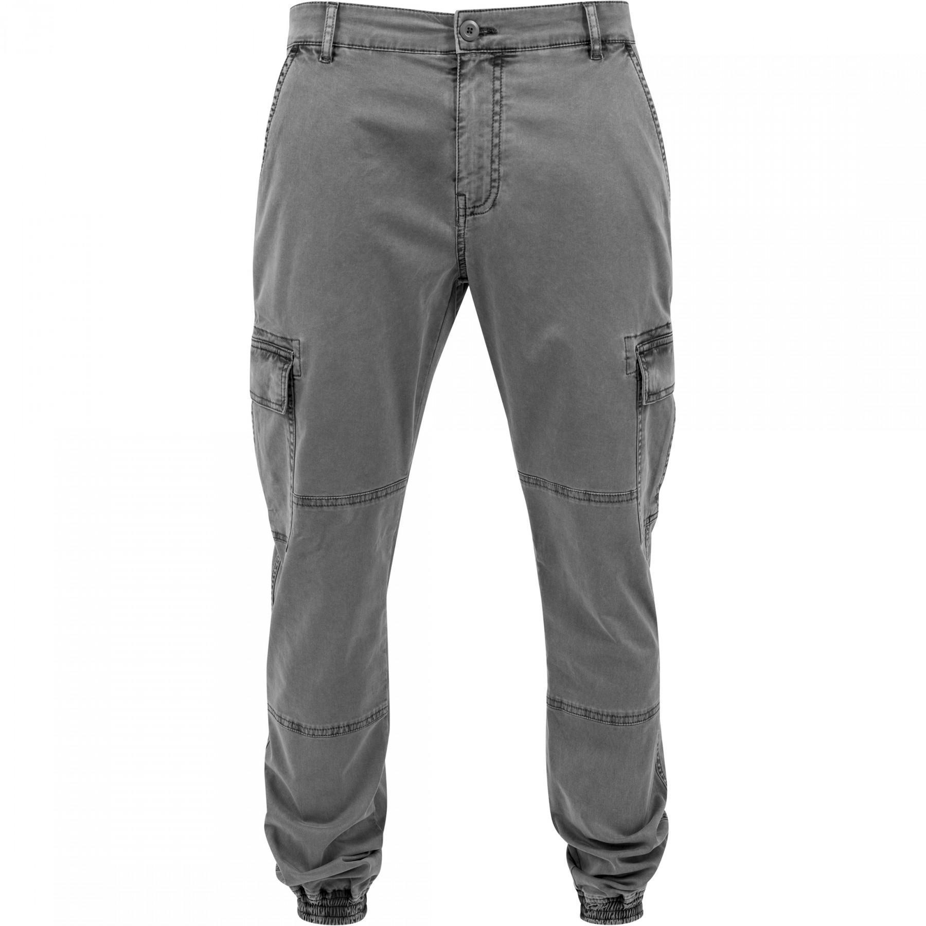 Urban Classic wahed cargo twill pants