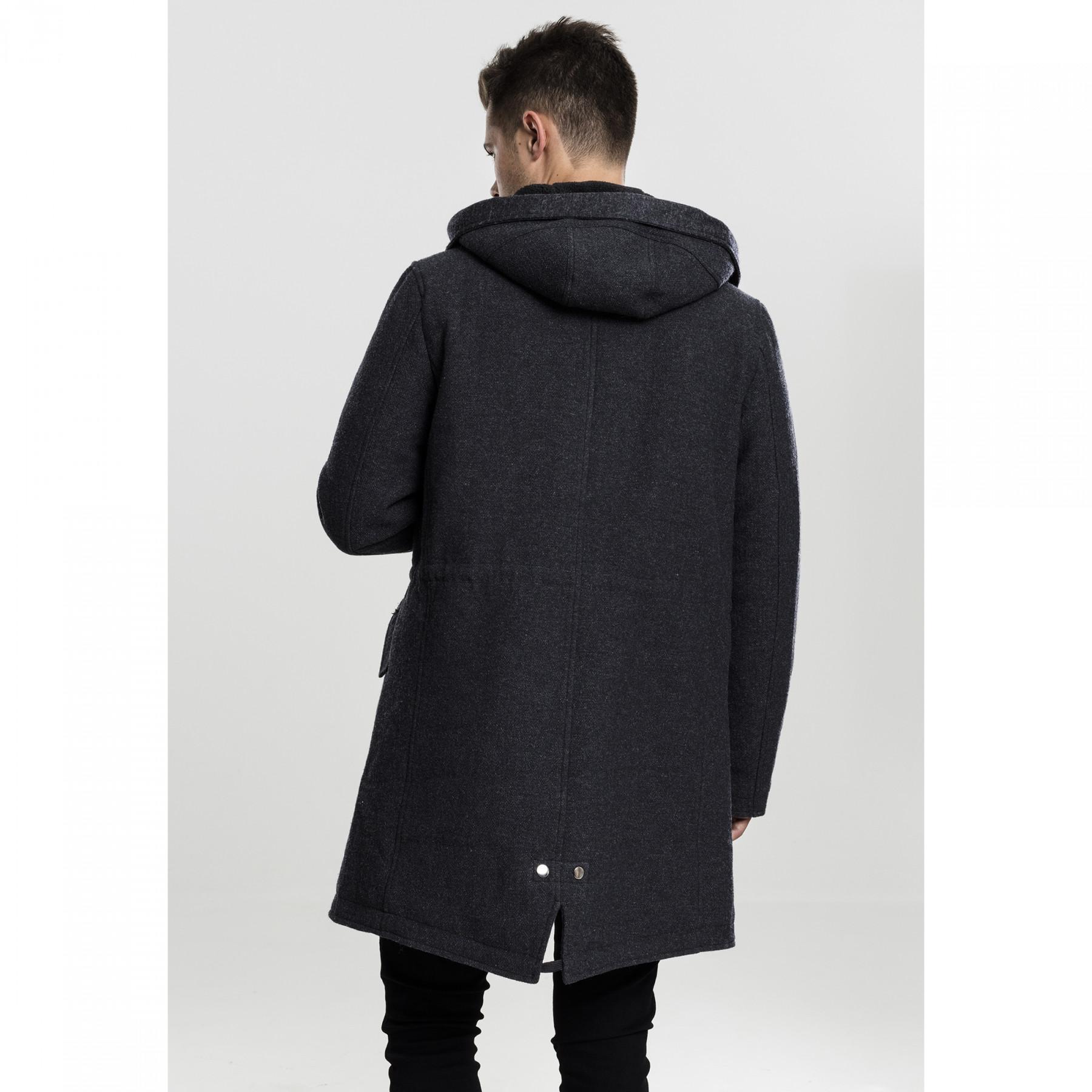 Urban Classic hooded tructured parka