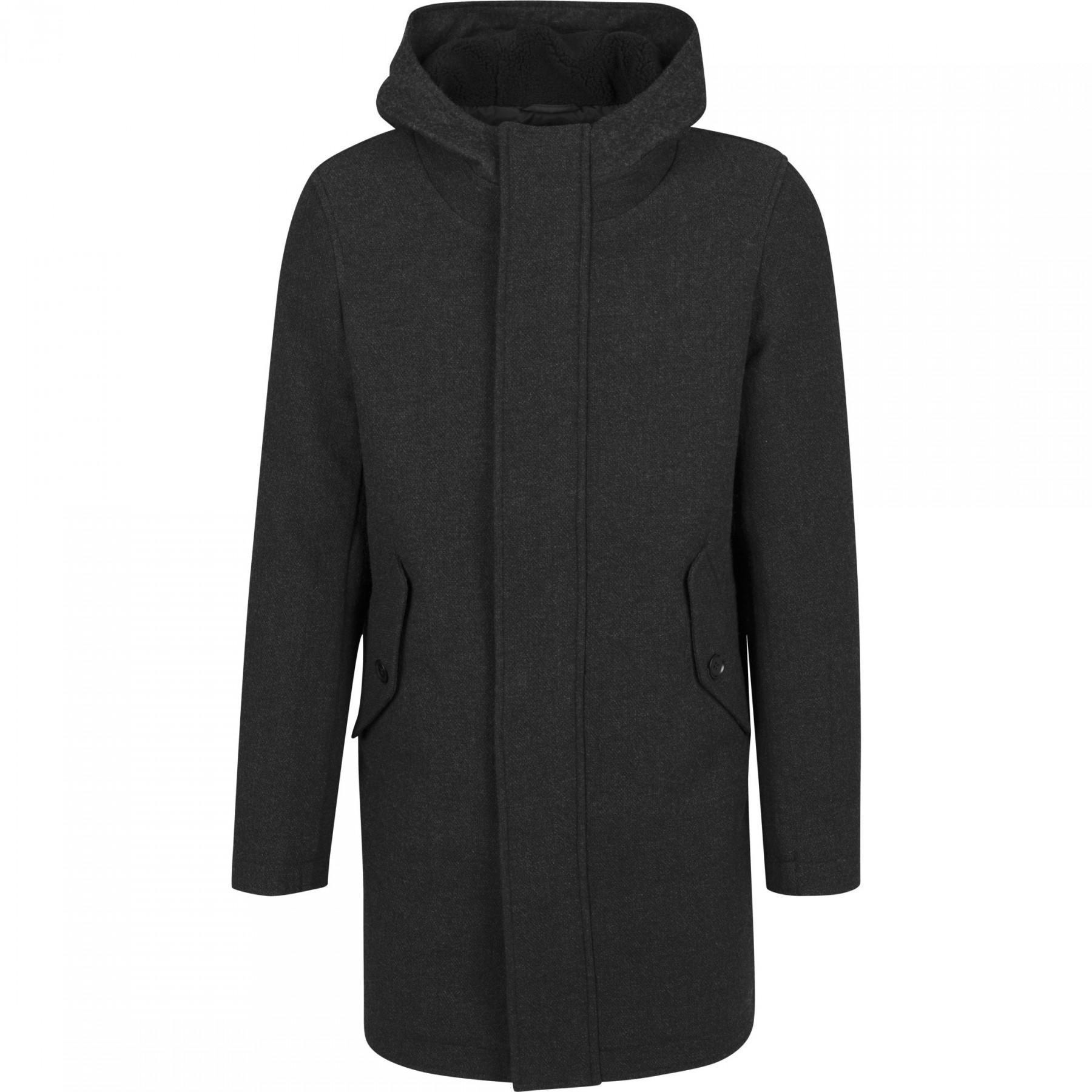 Urban Classic hooded tructured parka
